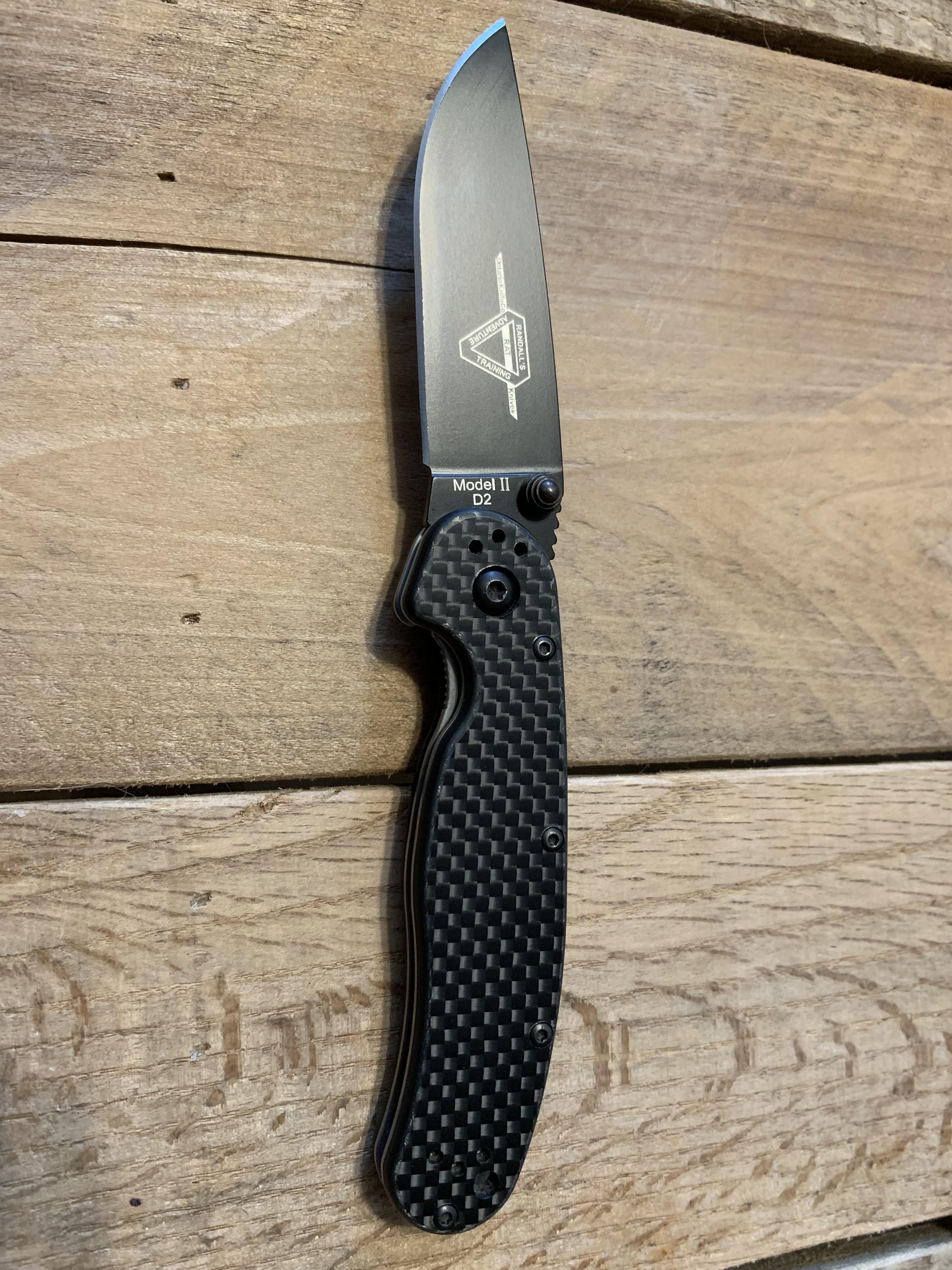 Got my first carbon fiber knife. r/knives