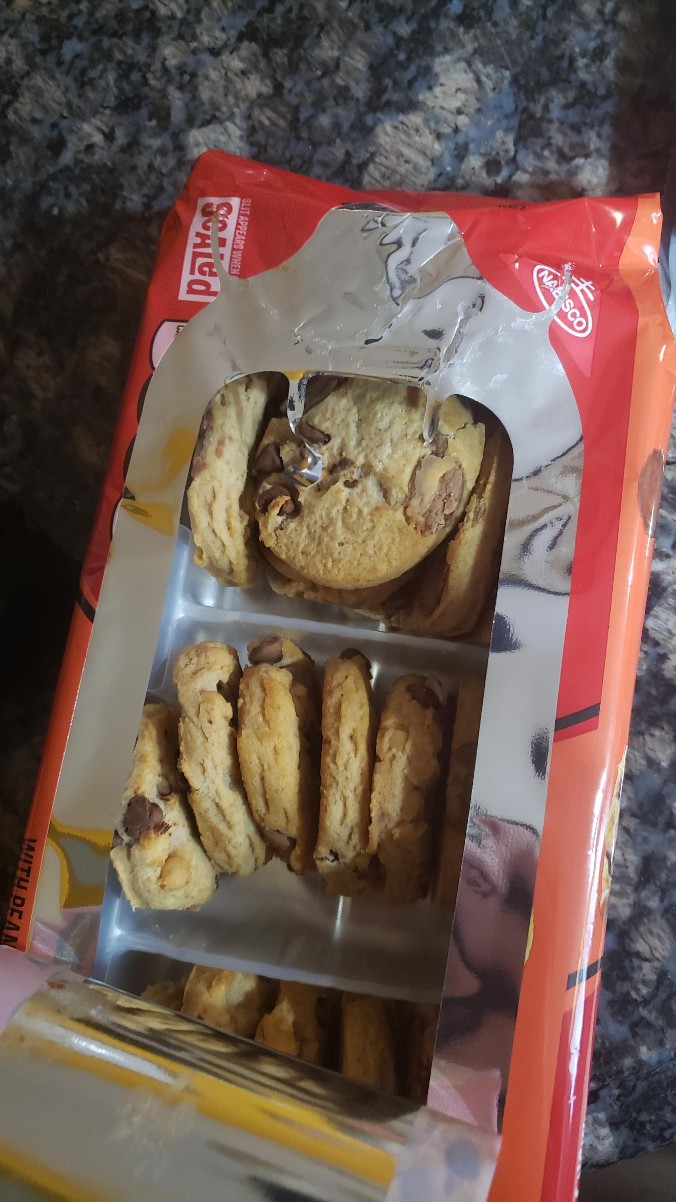 How my cookies were packaged r/mildlyinteresting