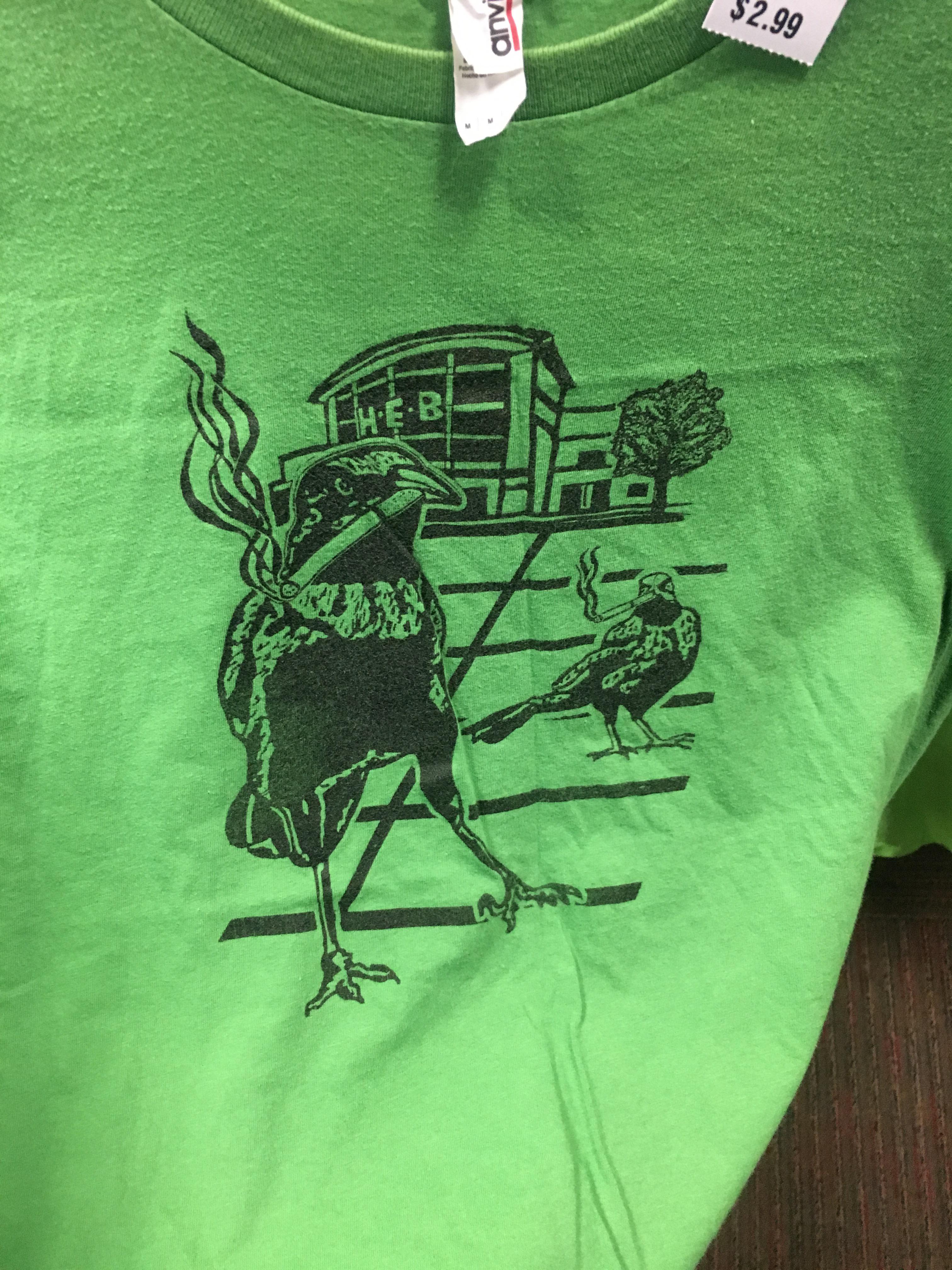Which one of you made this shirt and then donated it to the thrift