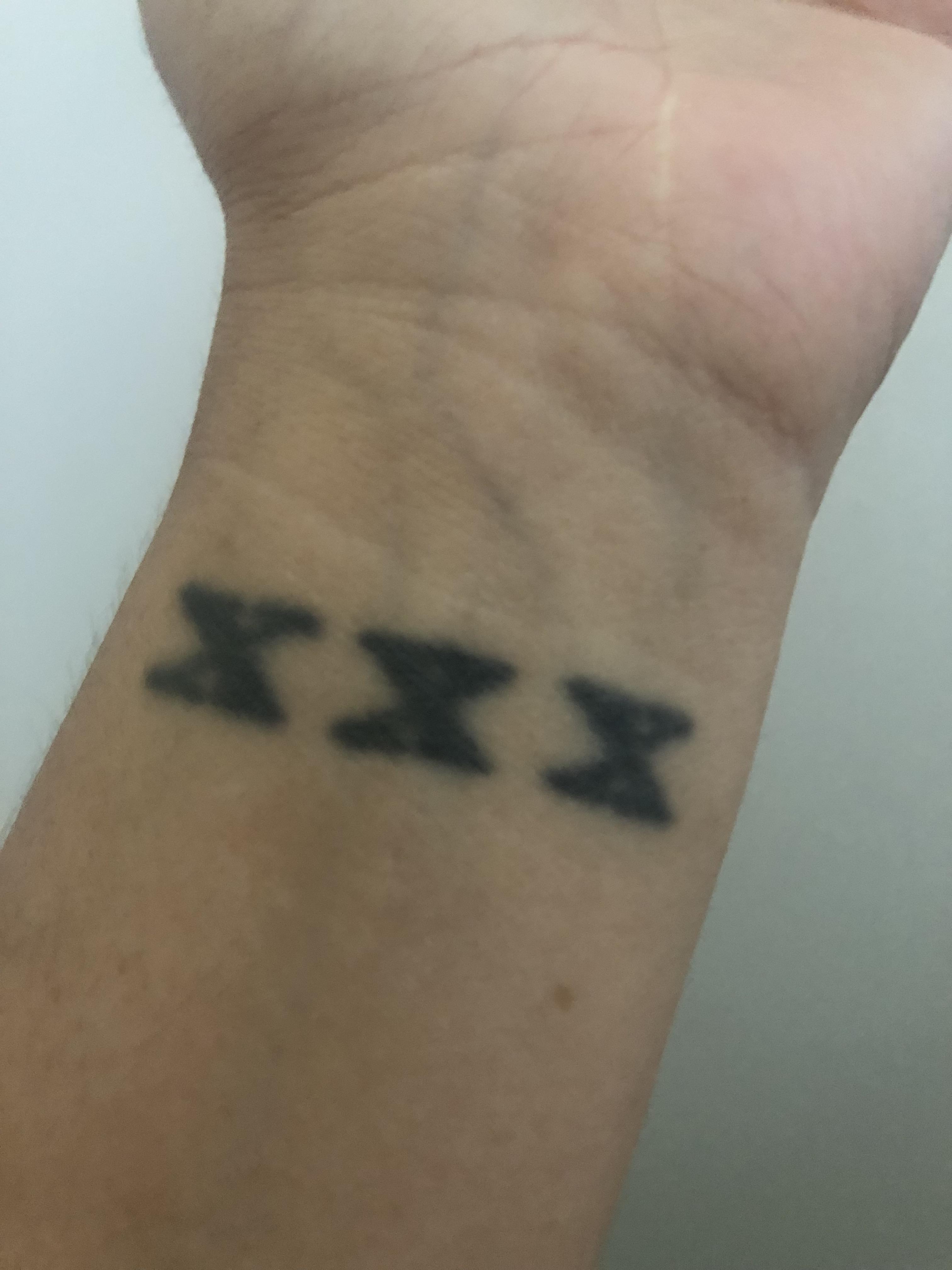 My 20 year old sXe tattoo straightedge