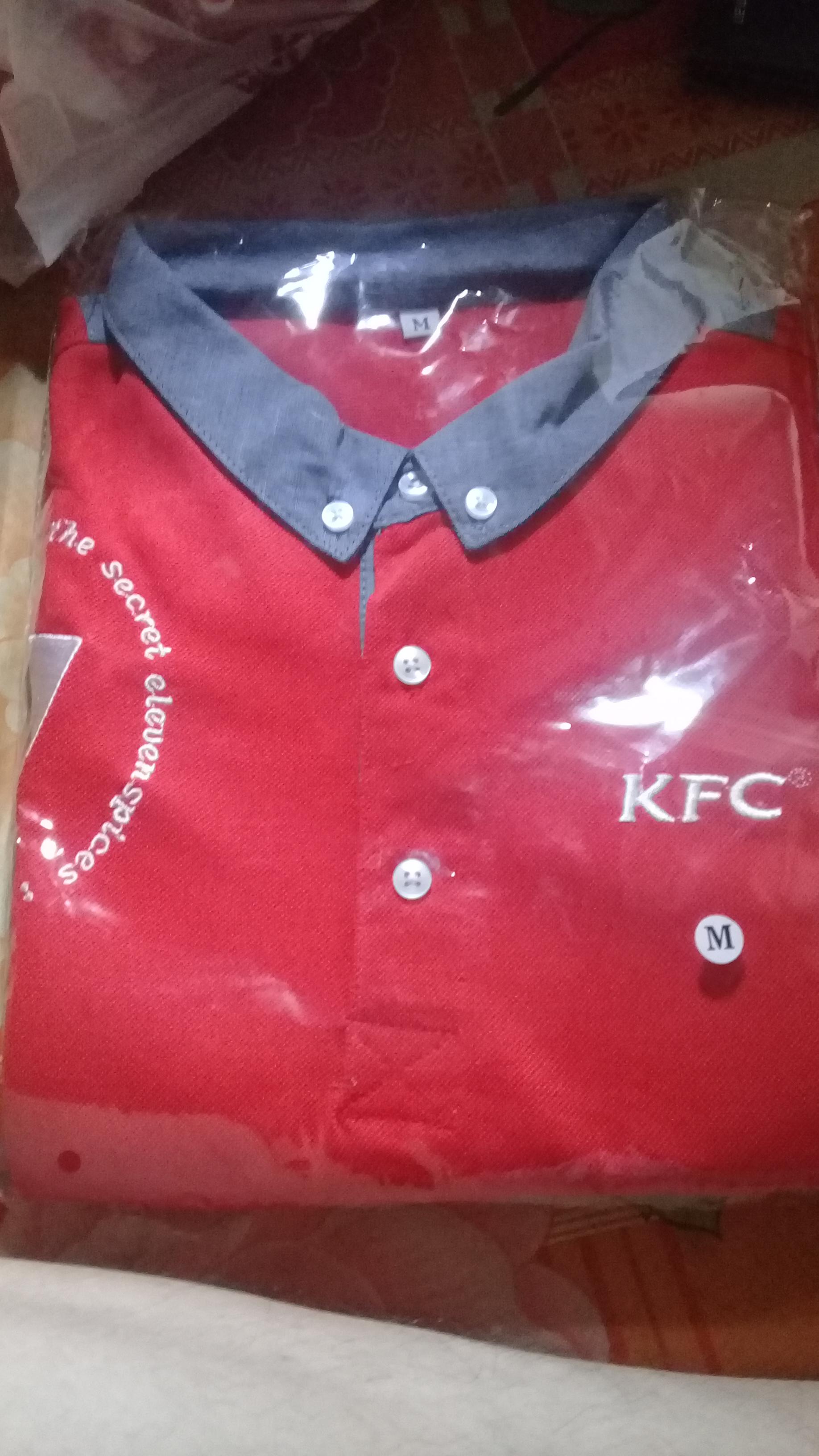 New Kfc Uniform 2023 New Uniform Shirt : R/Kfc