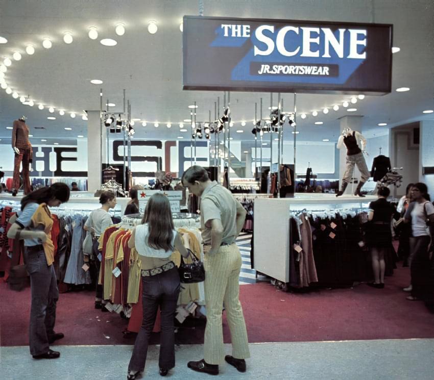 Macy's, Kings Plaza, Brooklyn, circa 1970 publicity photo. Photo