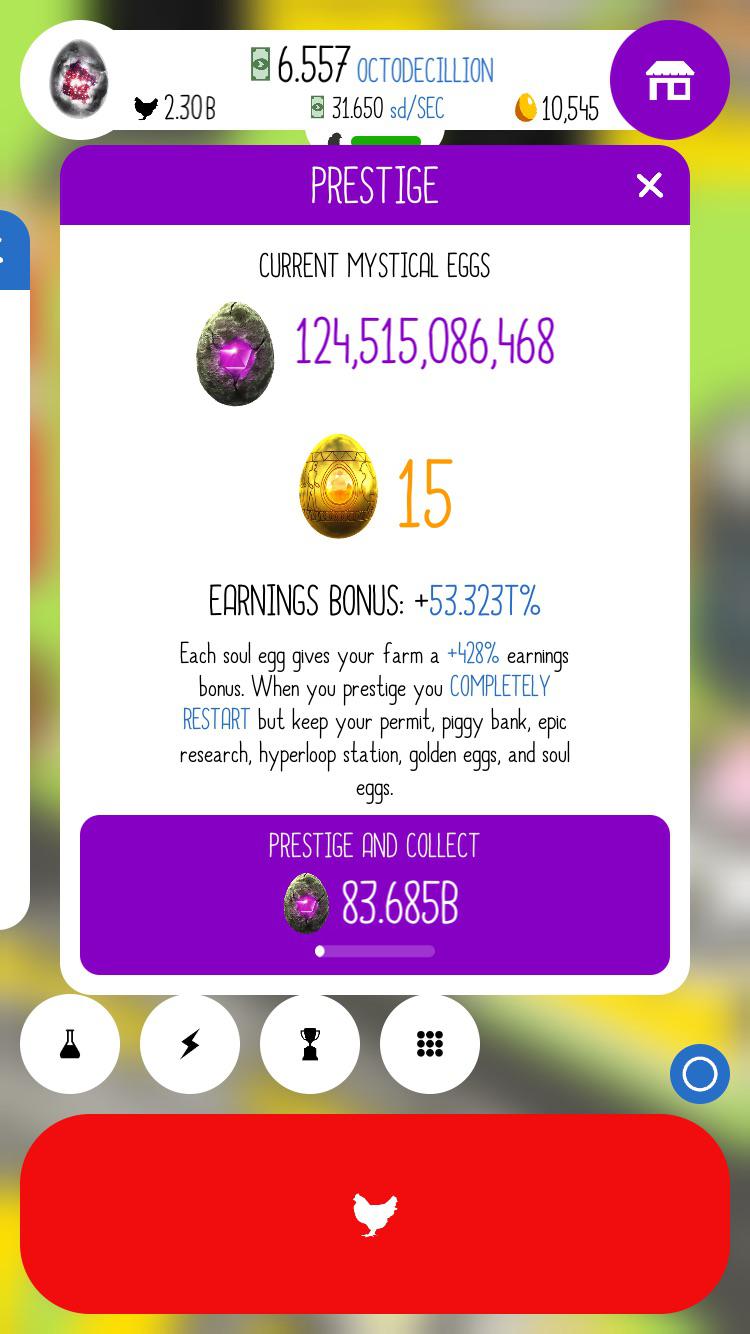 What would be better egg of prophecy or soul eggs? r/EggsInc