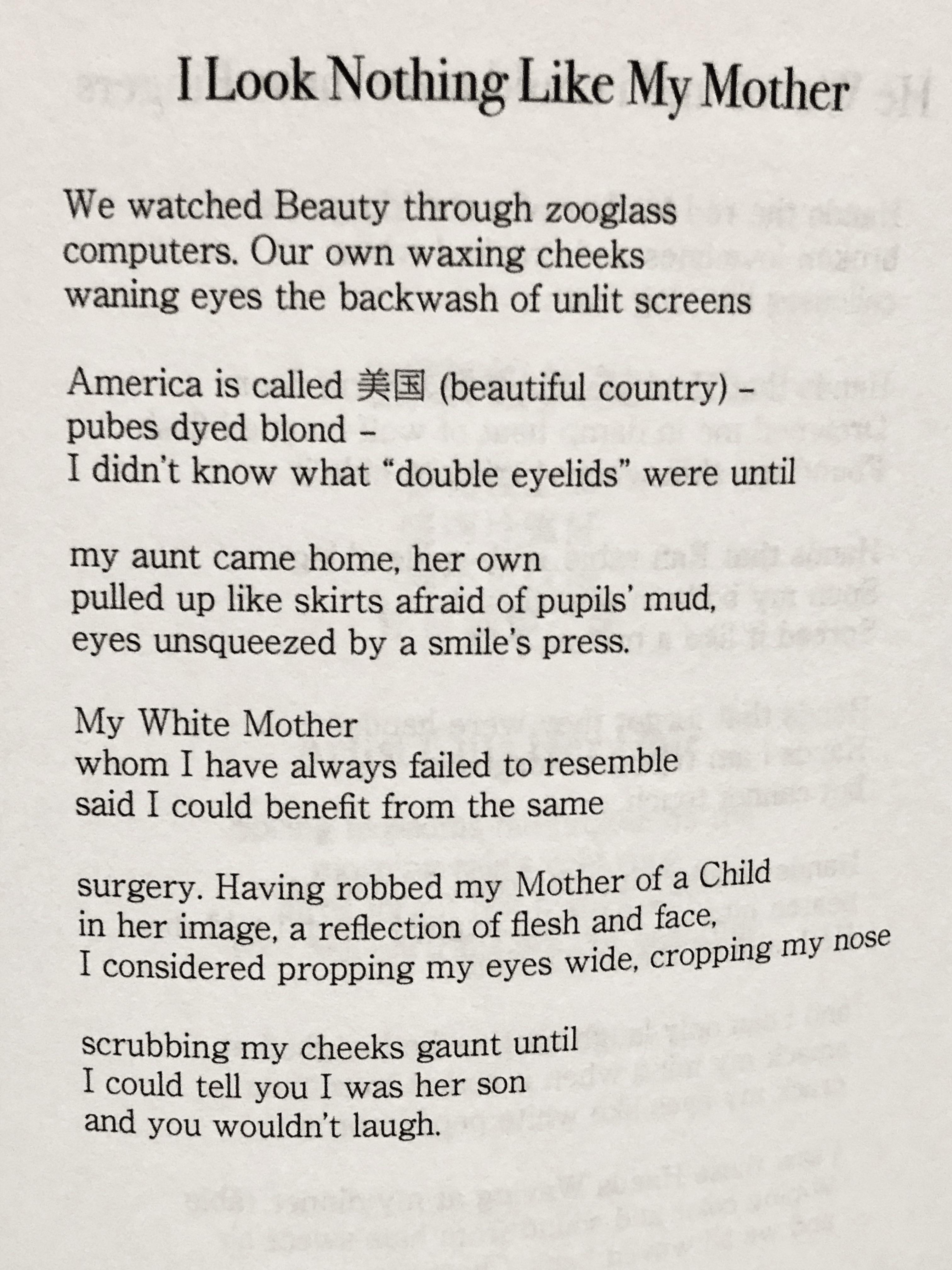 An excerpt from my poetry chapbook that I thought belonged here. r/mixedrace