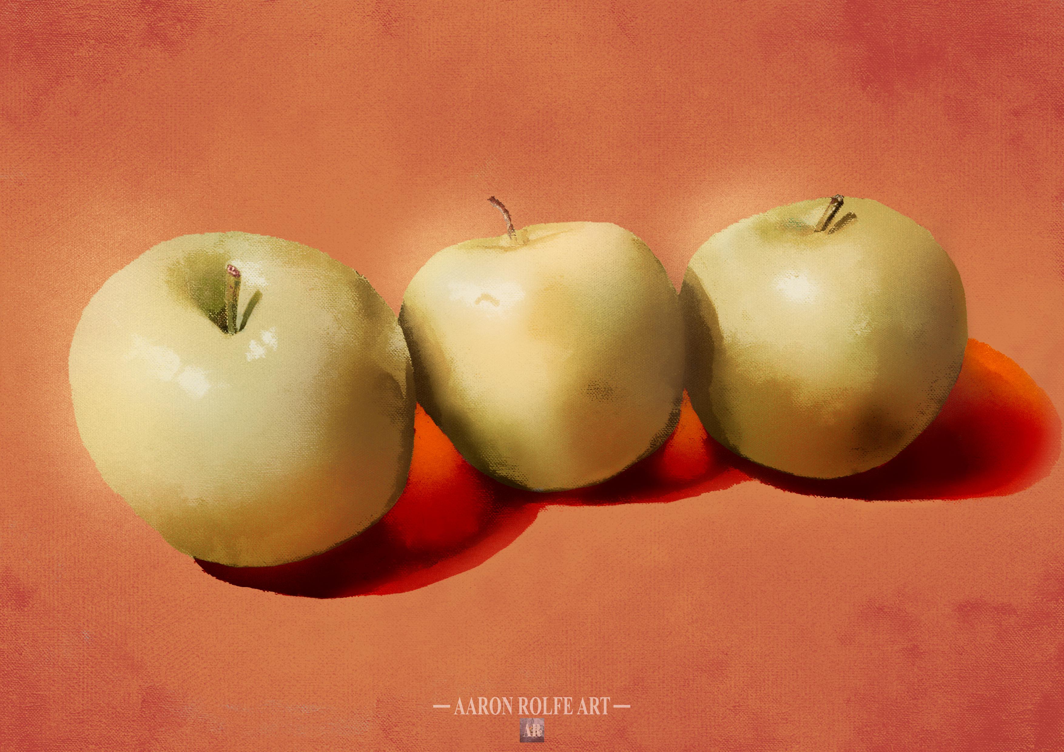 Still Life Study2, Aaron Rolfe, Digital painting, 2021 r/Art