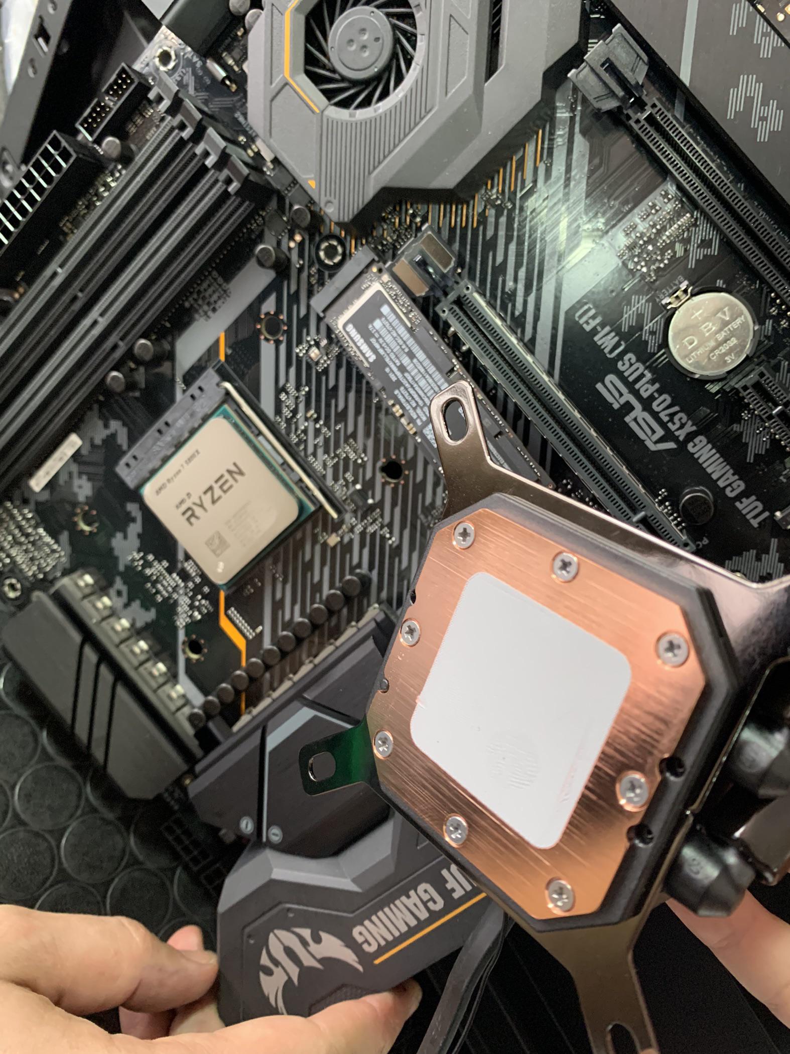 My cpu cooler wont fit on my motherboard. Can anyone help? PcBuild