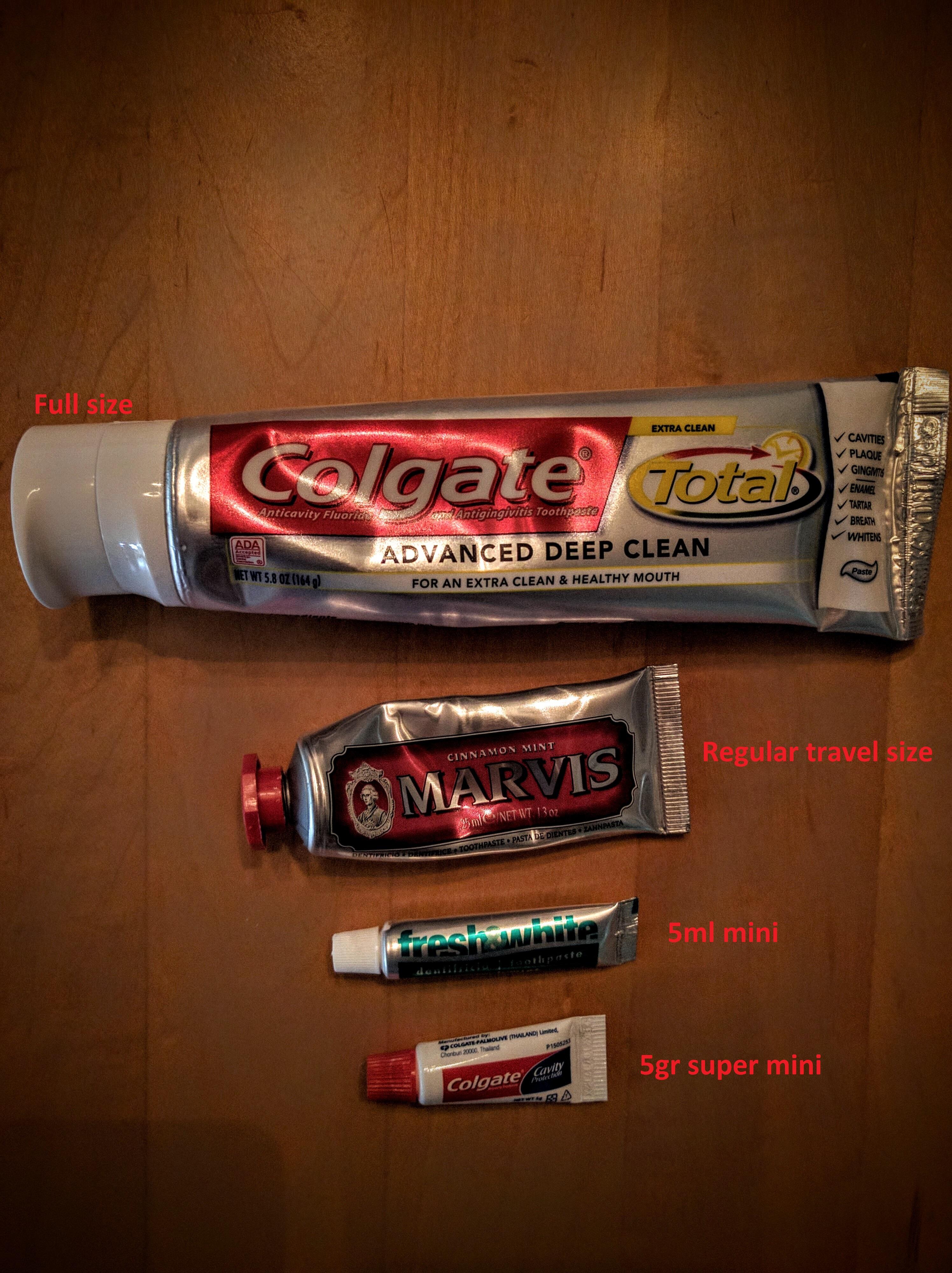 UL toothpaste 1,500 with free trip to Europe! r/Ultralight