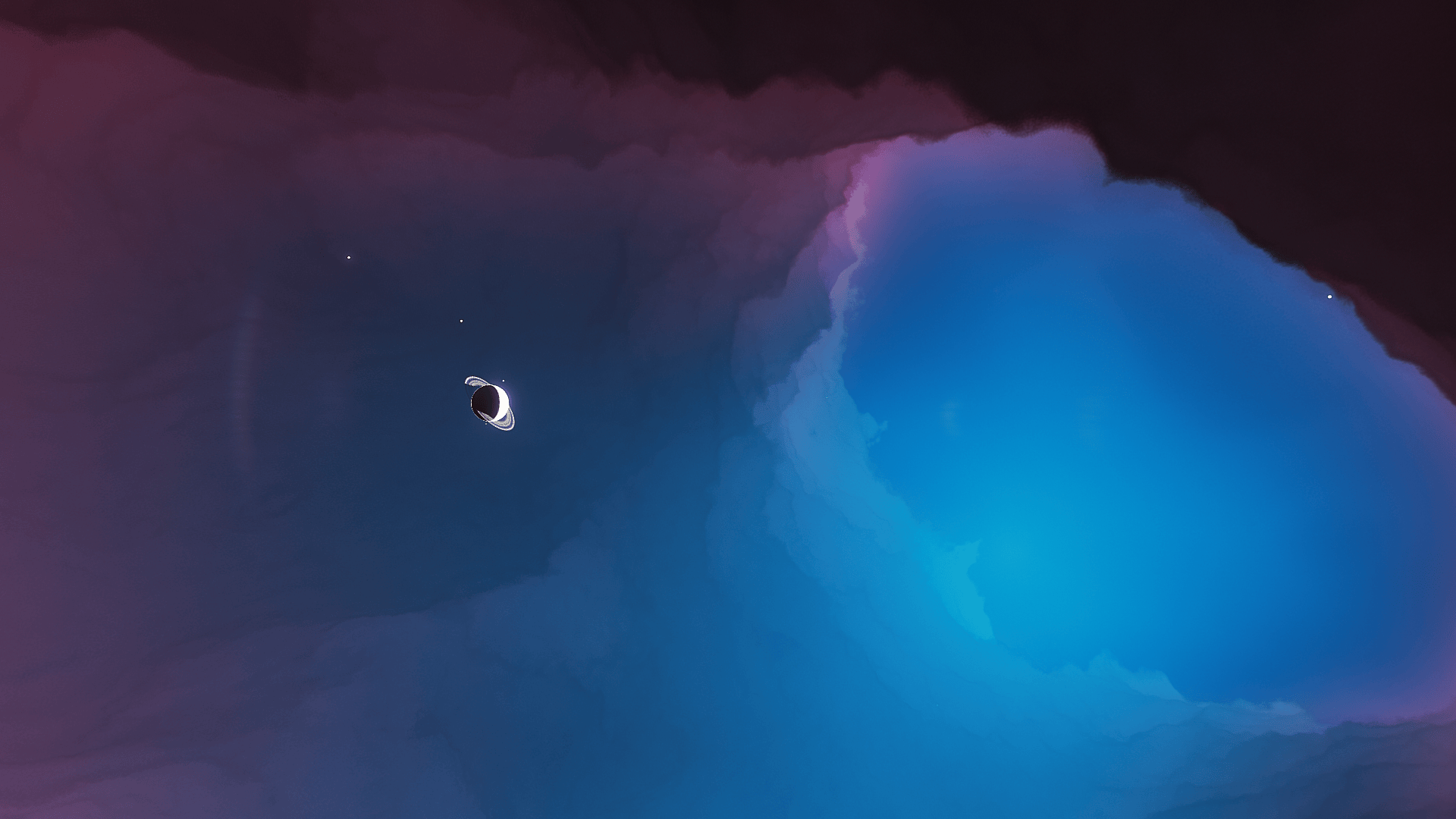 Blue portal spaceengine