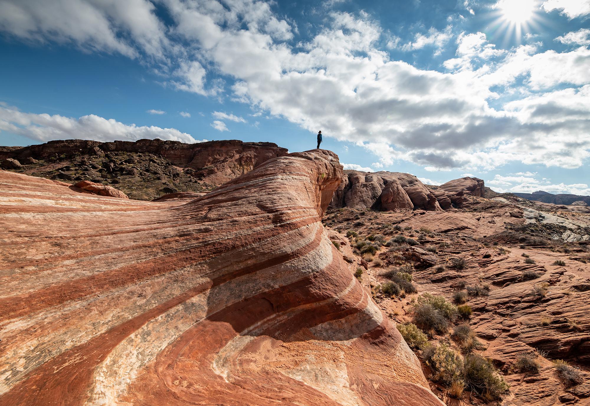 Valley of FireFire Wave about 45 minutes outside of Las Vegas NV
