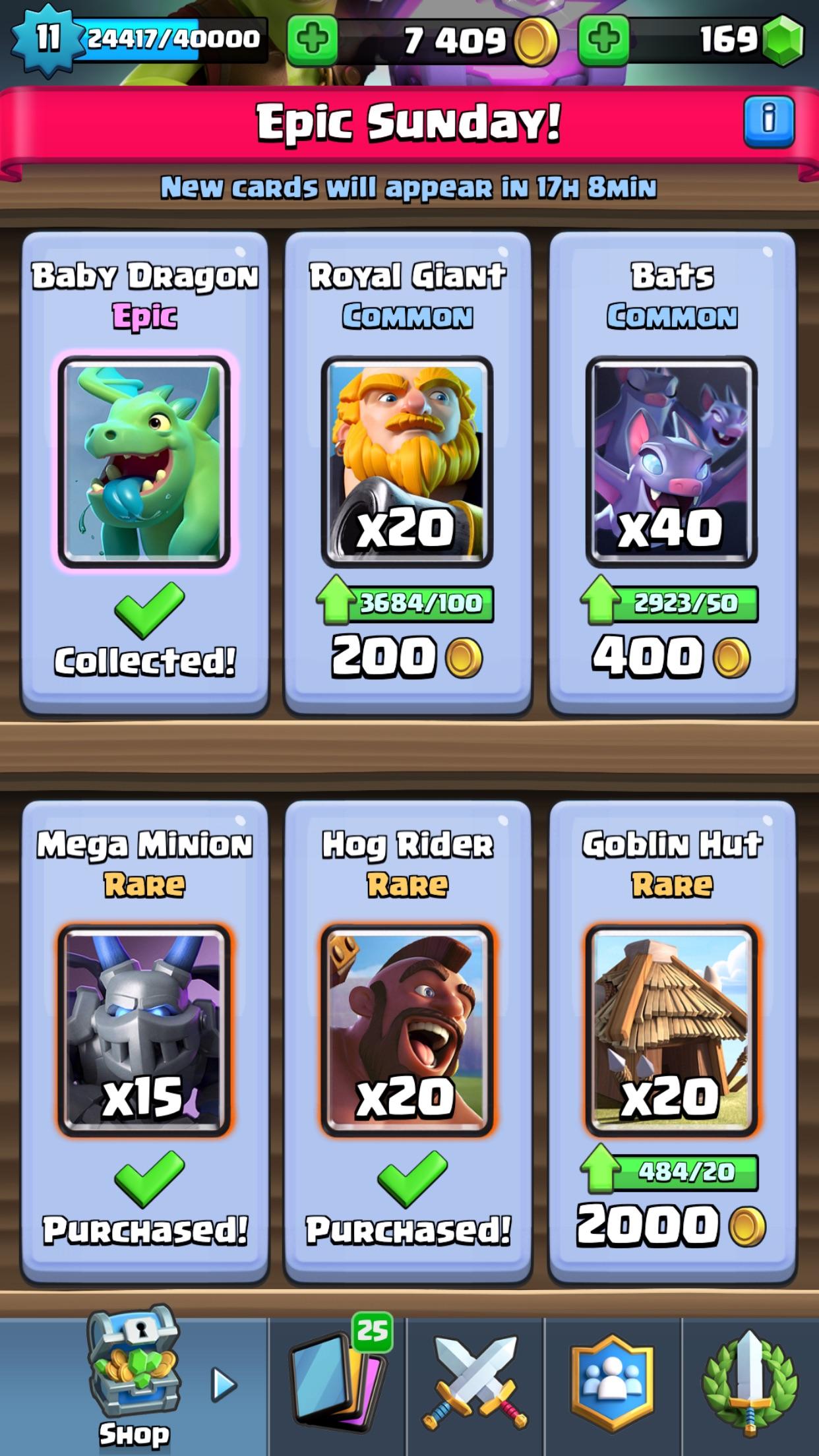 MY Epic Sunday is more ironic than YOUR Epic Sunday r/ClashRoyale