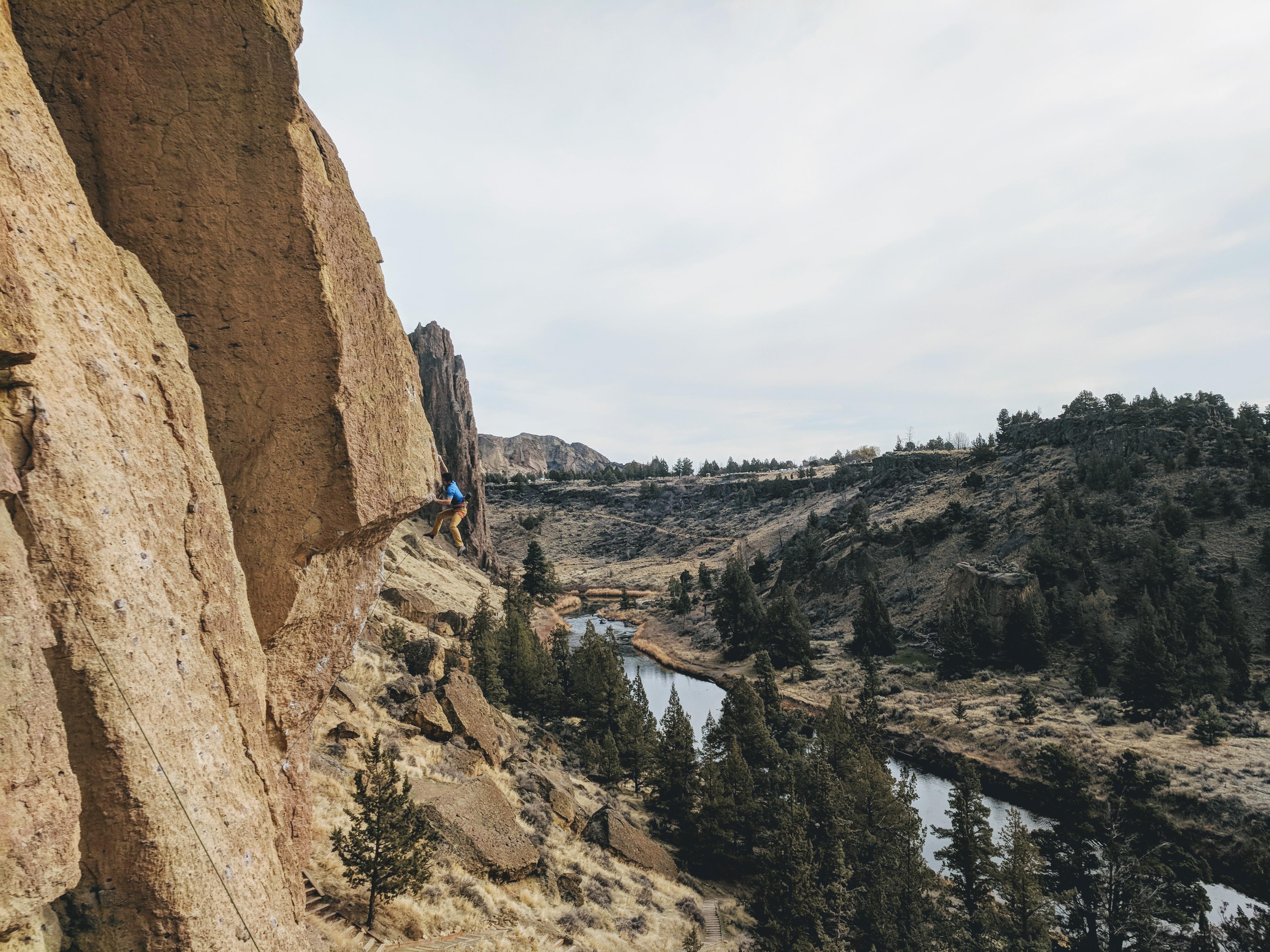 Chain Reaction 5.12C, Smith Rock, OR ClimbingPorn