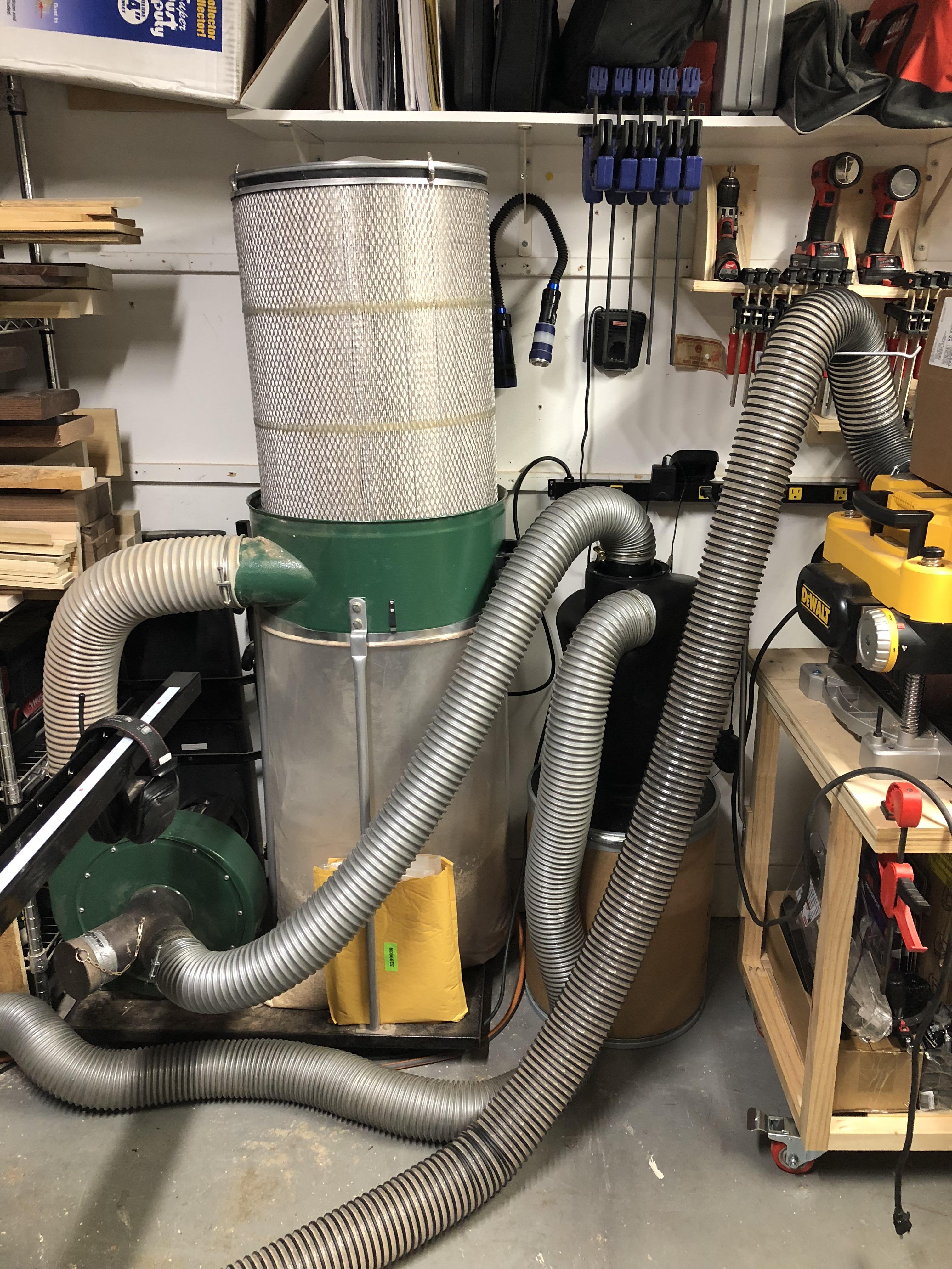 What approx 500 will get you for “dust collection—not that cheap after