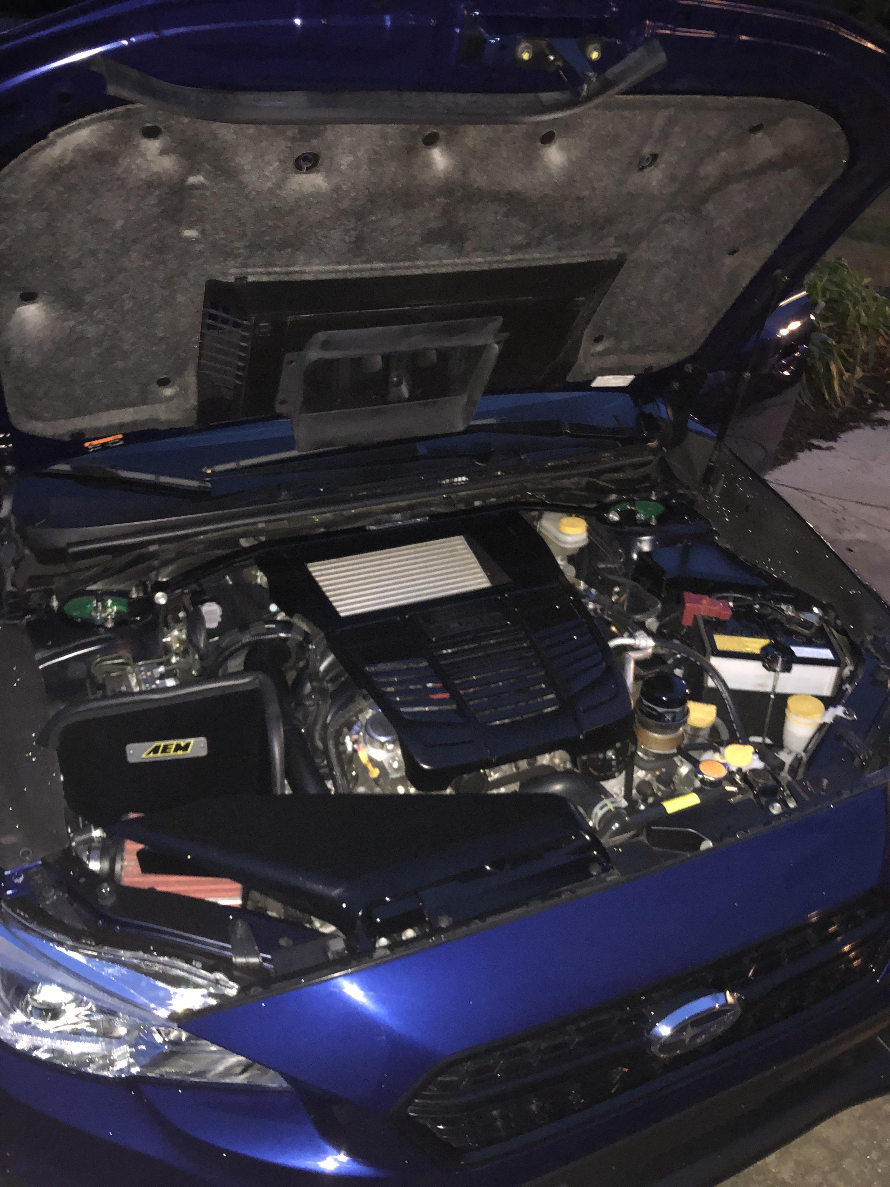 Got to love a clean engine bay 👌🏽💪🏽 r/WRX