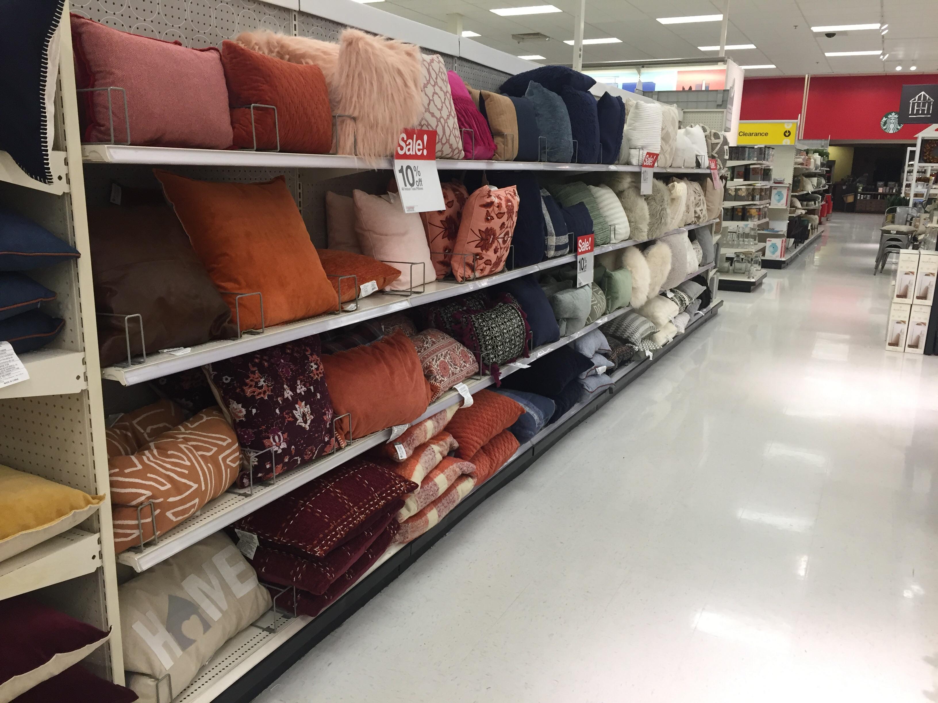 For some reason, our pillows have no actual locations so they’re always disastrous. I wanted to