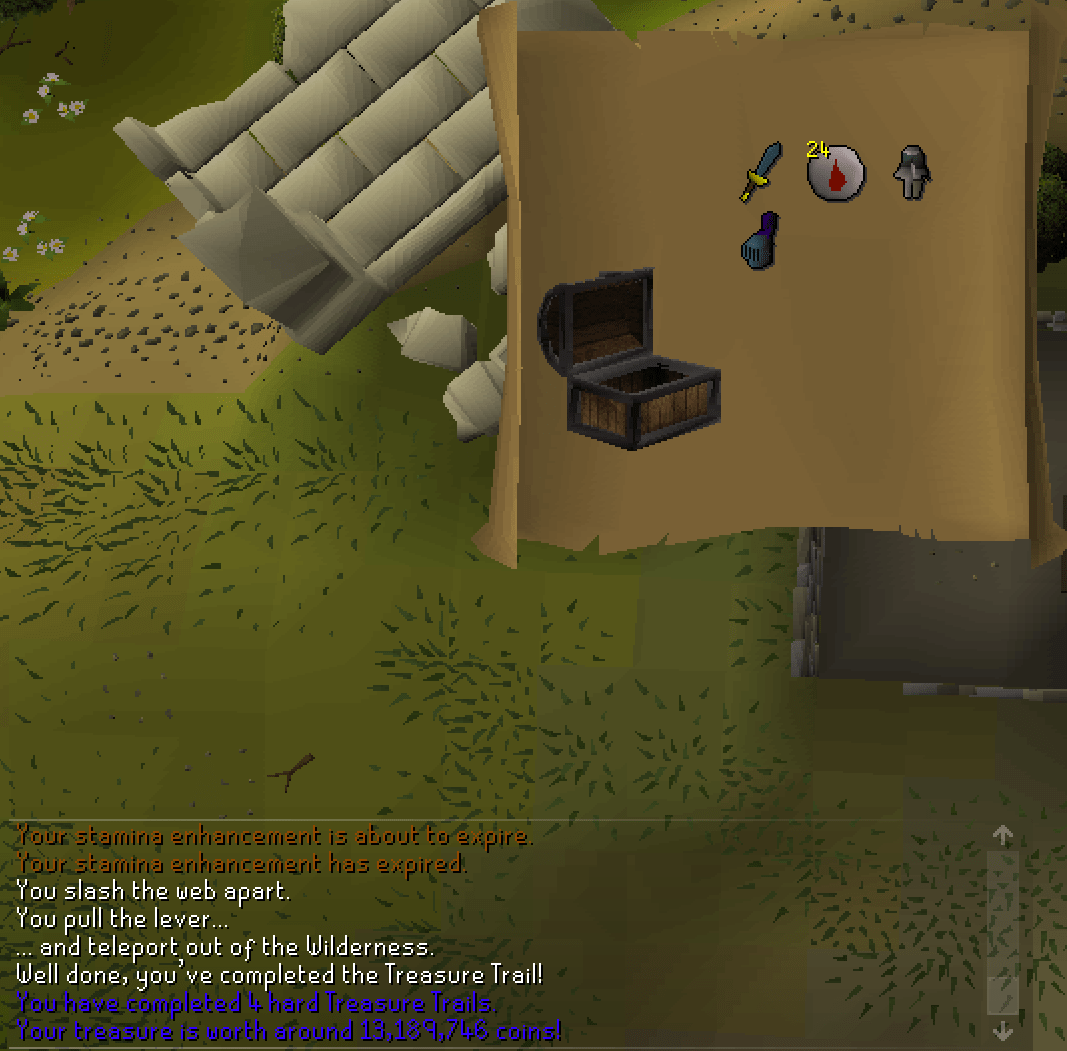 4th Hard Clue Scroll reward, I suppose I should just quit the game