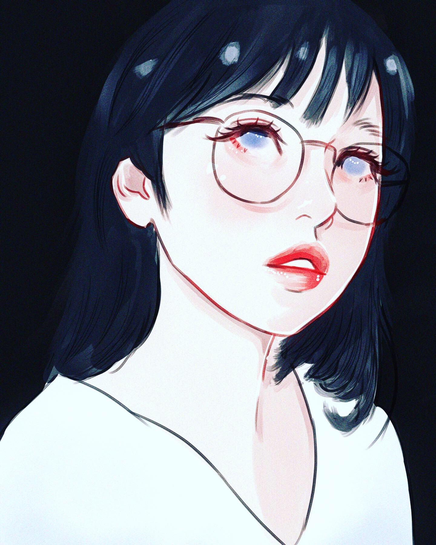 Glasses, Me, Digital, 2019 r/Art