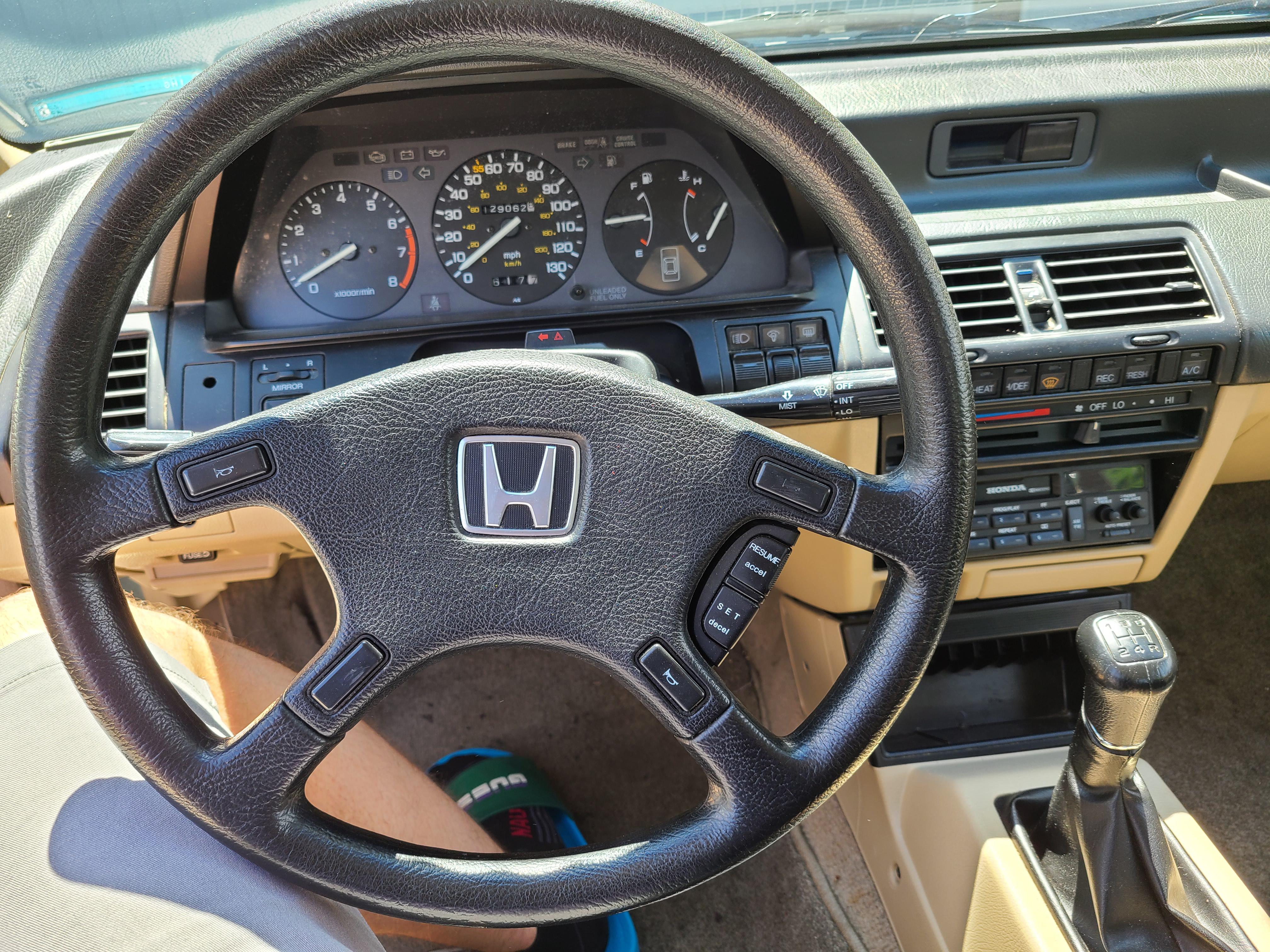 1989 Honda Accord Lxi Coupe