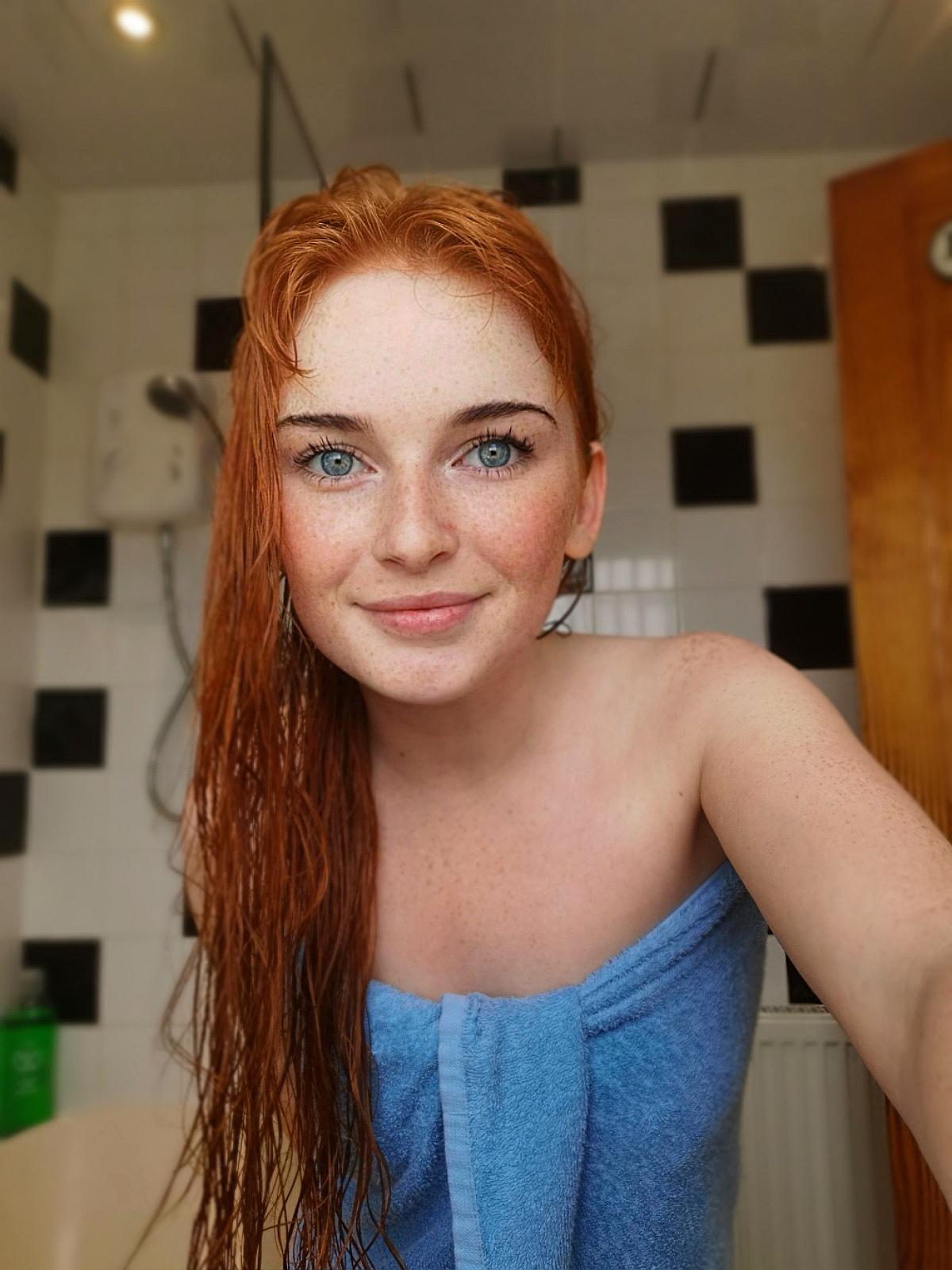 Redhead Nude Hairy Shower Porn Pic | My XXX Hot Girl