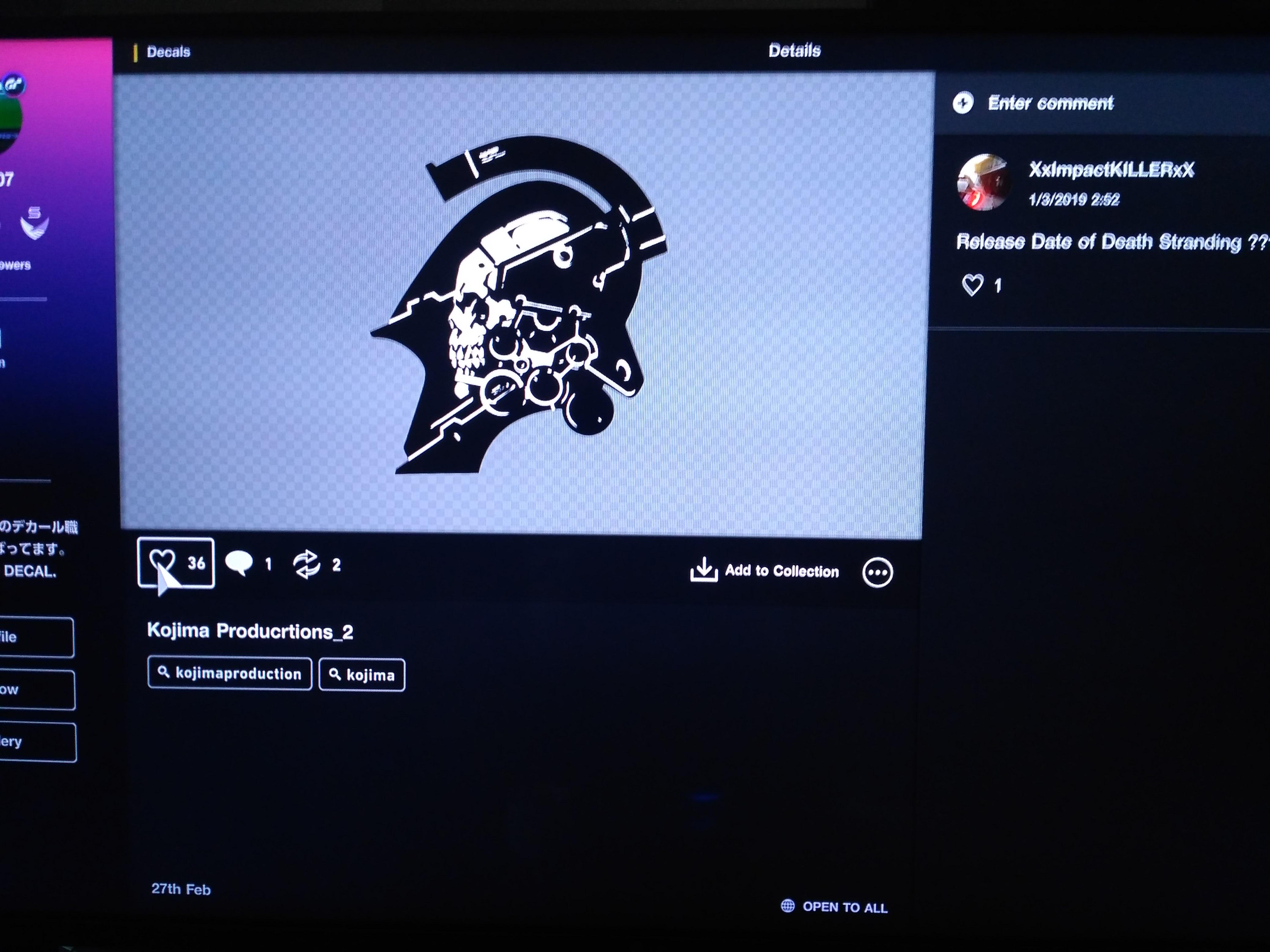 Was browsing decals for a car in GT Sport and came across this guy