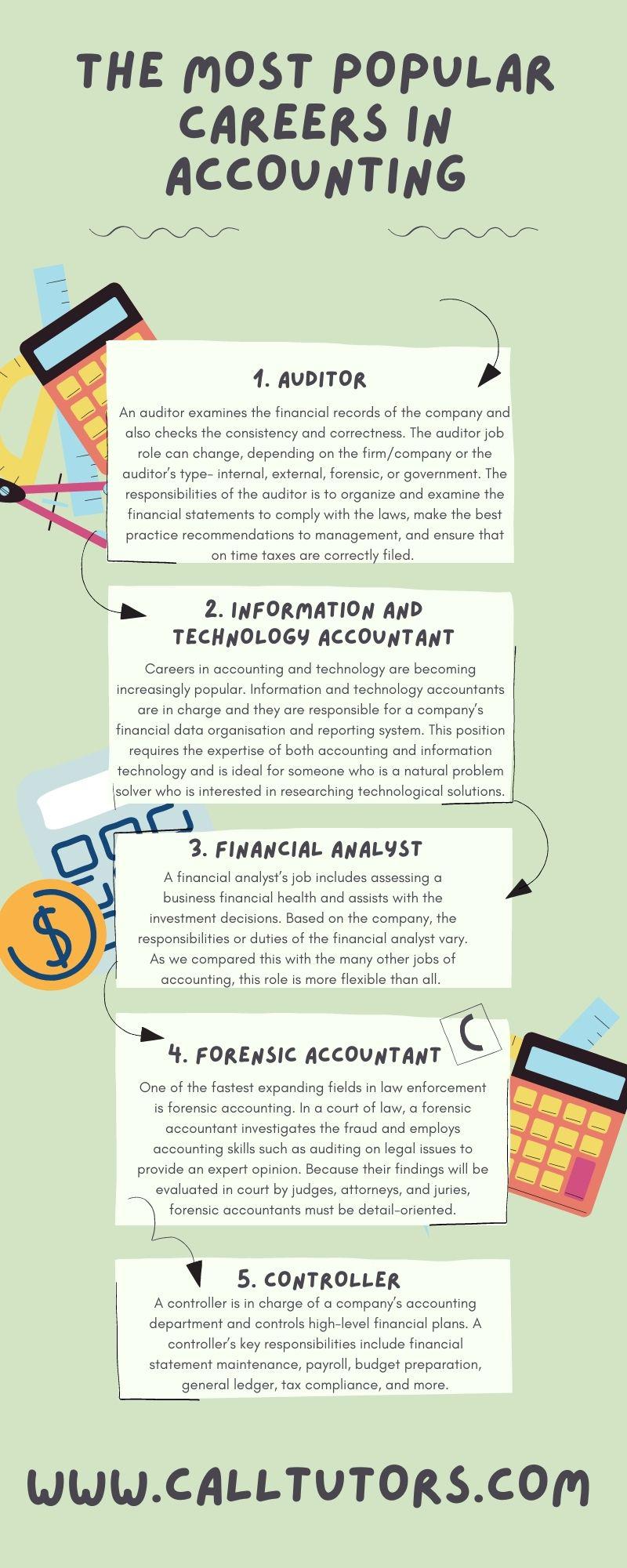The Most Popular Careers in Accounting Coursementor