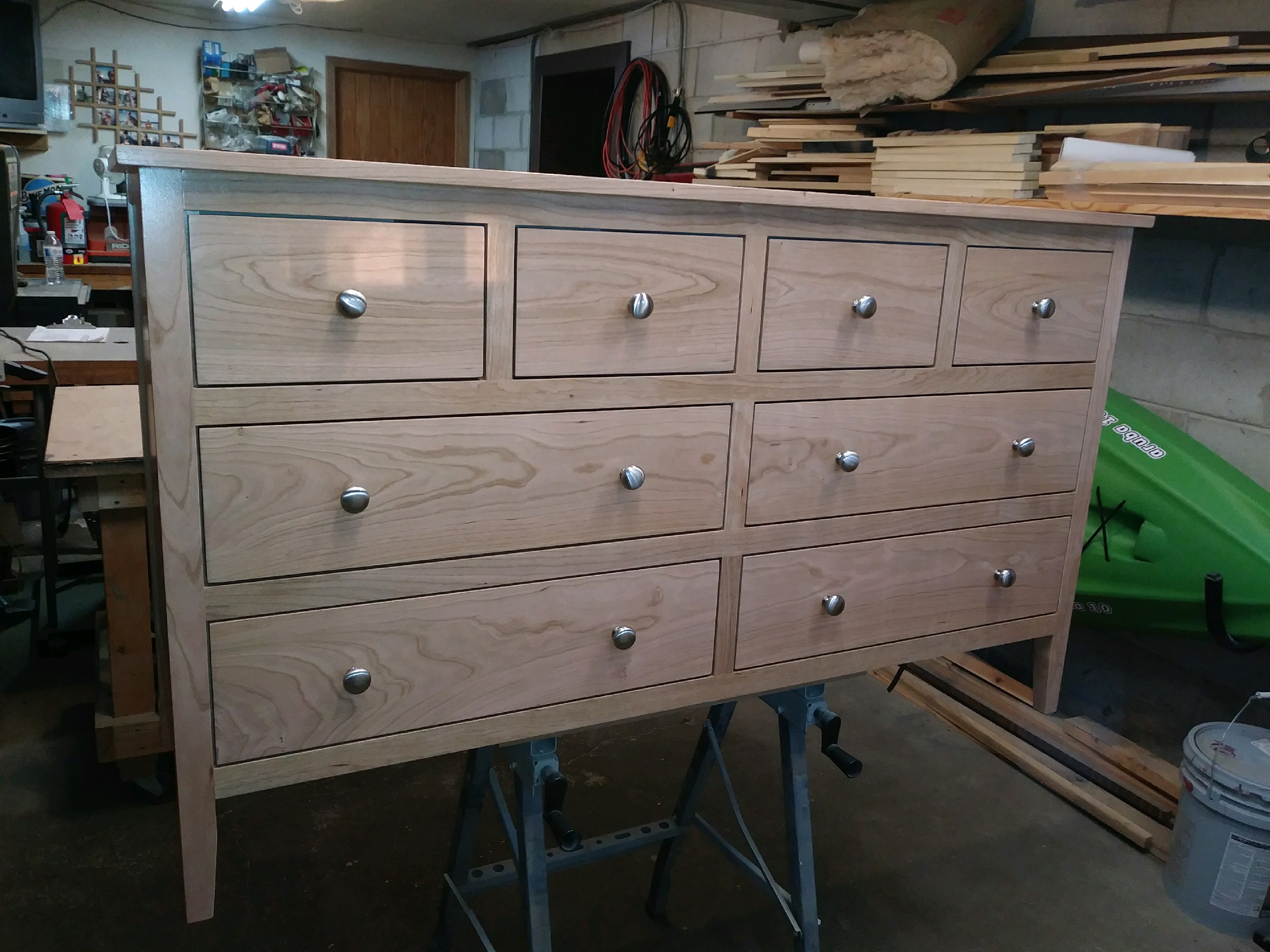 (Update) Here it is, the finished dresser/changing table for my soon to