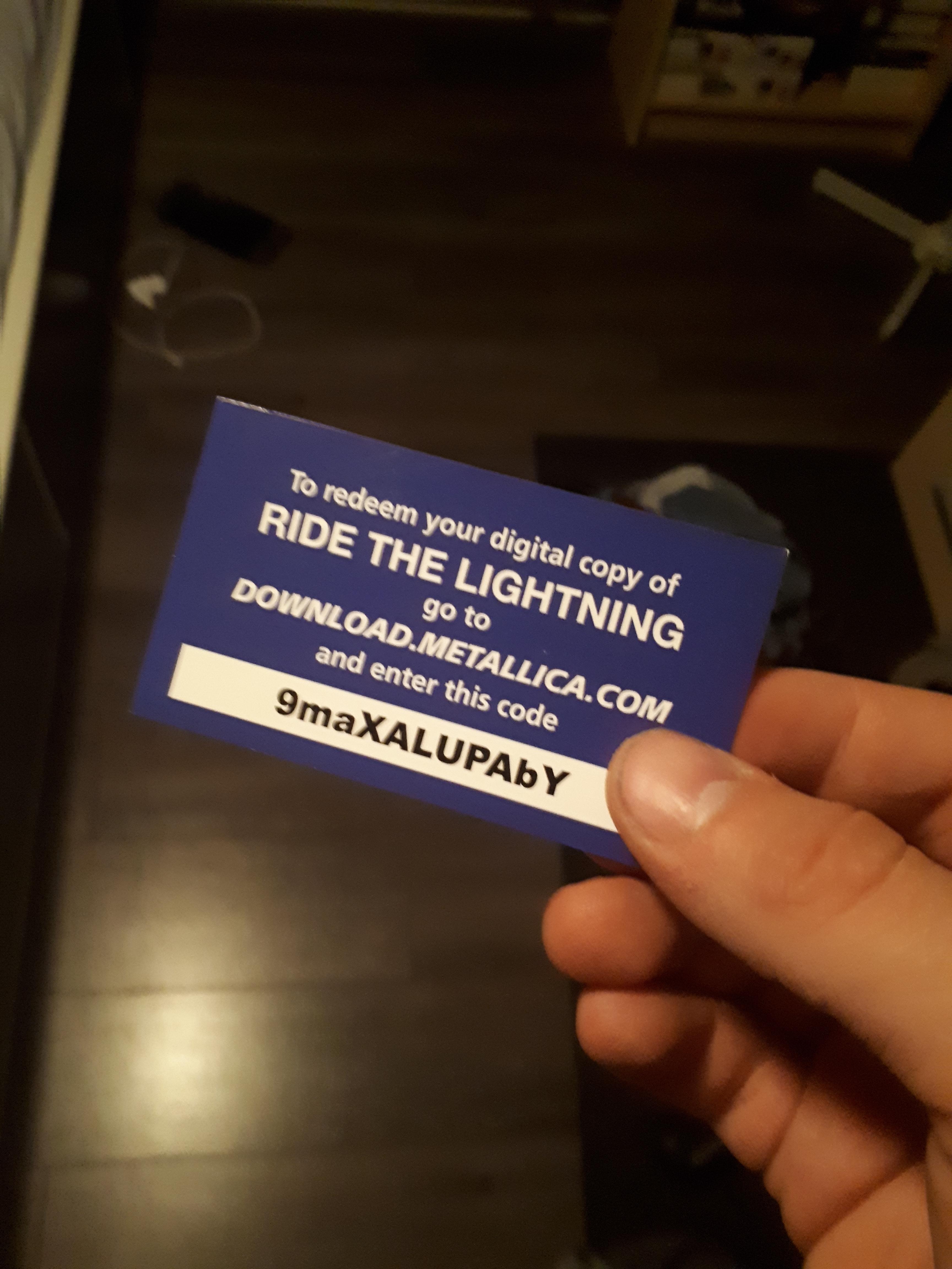 1145 best Ride The Lightning images on Pholder Metallica, FOR Tn ITE