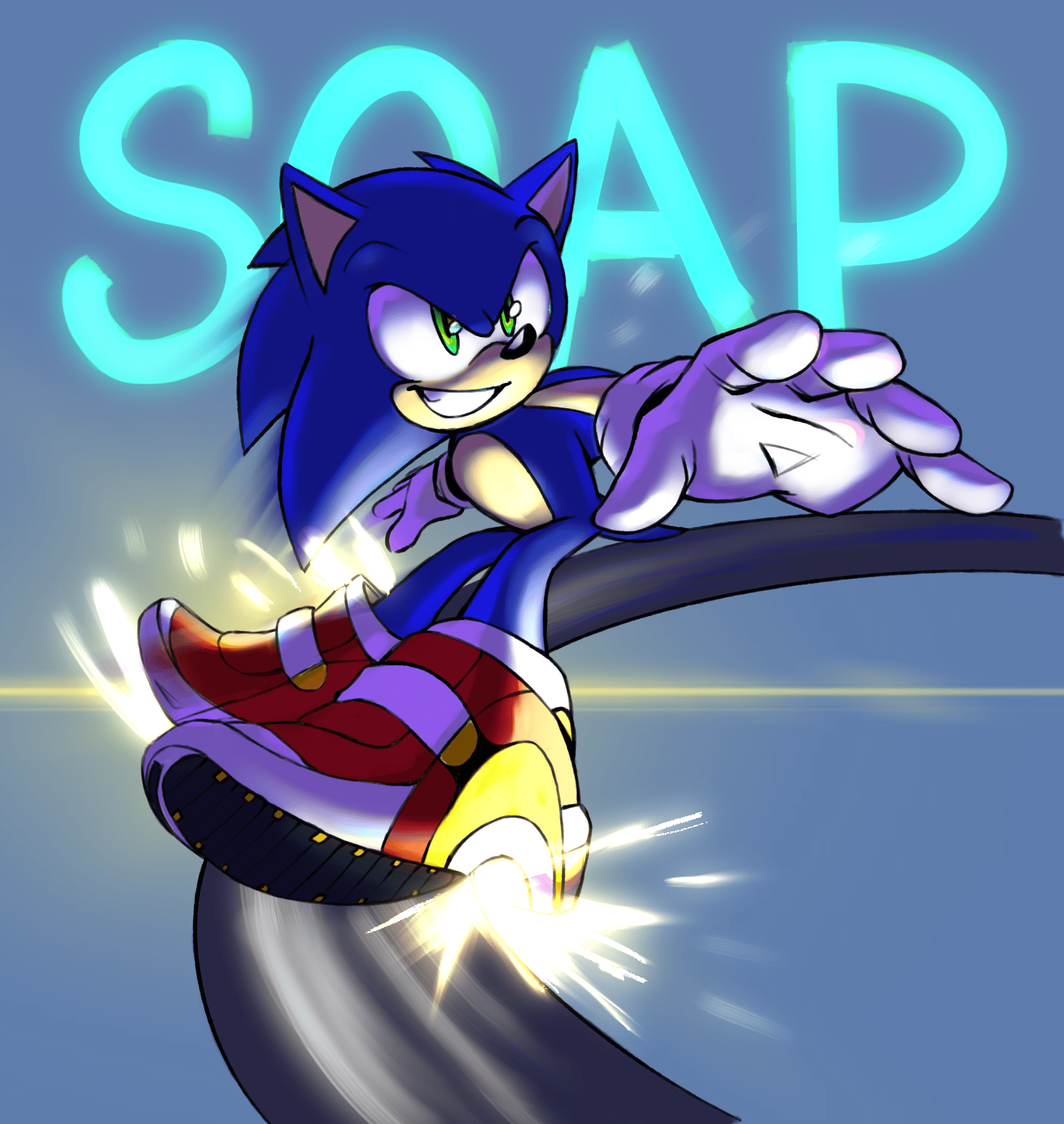 Soap shoes are back! r/SonicTheHedgehog