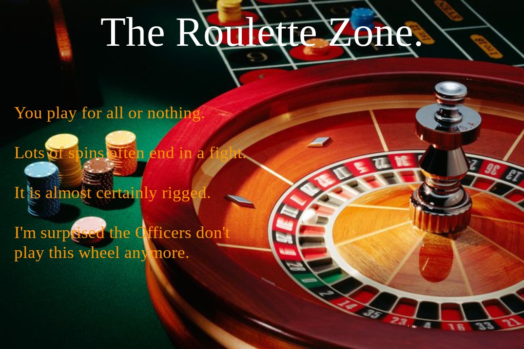 the roulette zone r/TheLastGulag