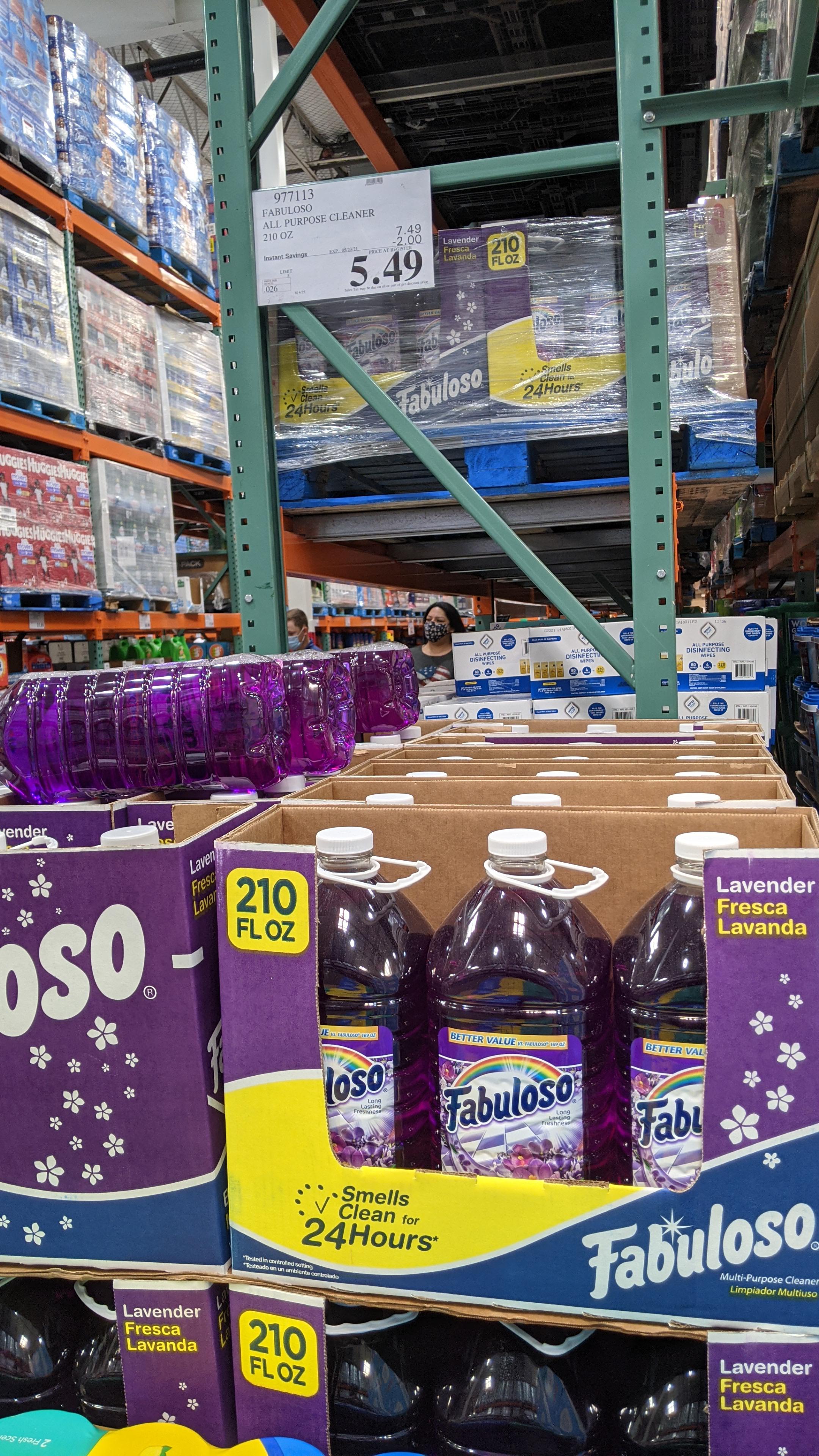 Fabuloso? Indeed. Our favorite cleaner now at Glendale Costco. r/Costco