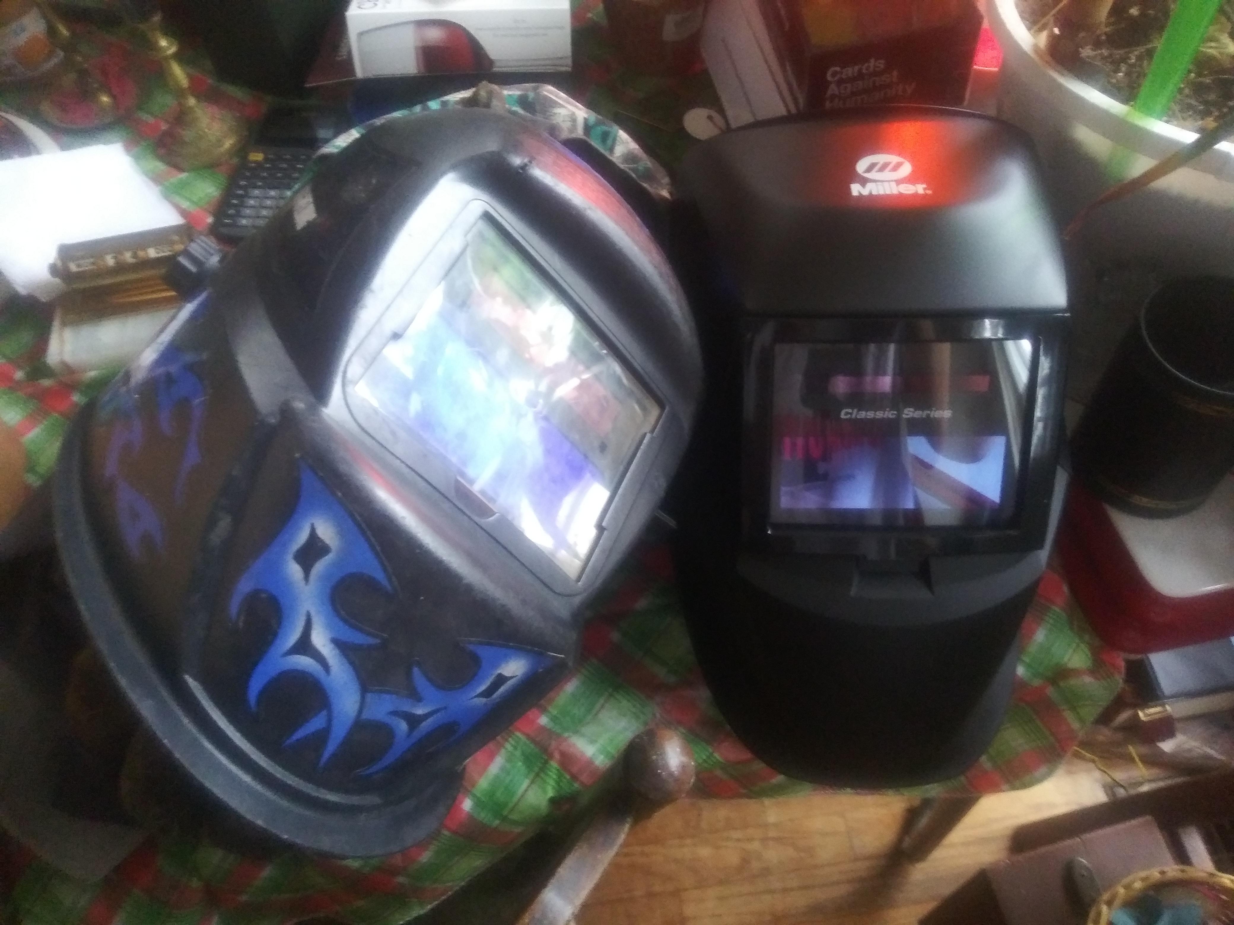 Finally replaced my harbor freight helmet (that fell apart in the
