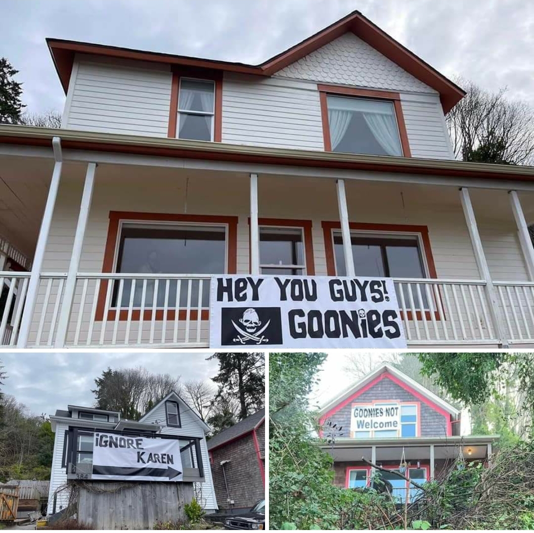 Somebody just bought the Goonies house in Astoria, Oregon, and wants