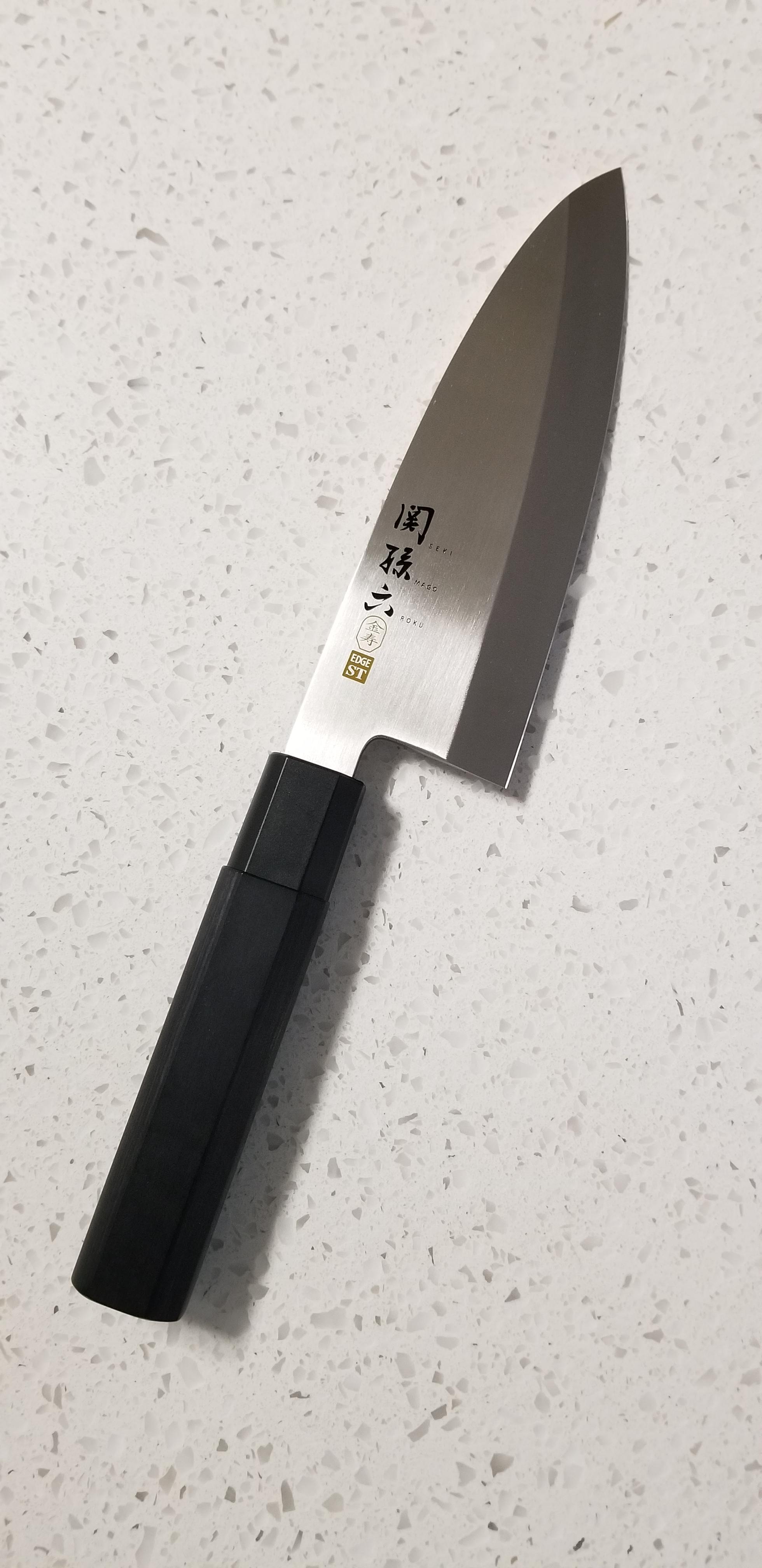 NKD. First Japanese knife. Kai Deba. r/chefknives
