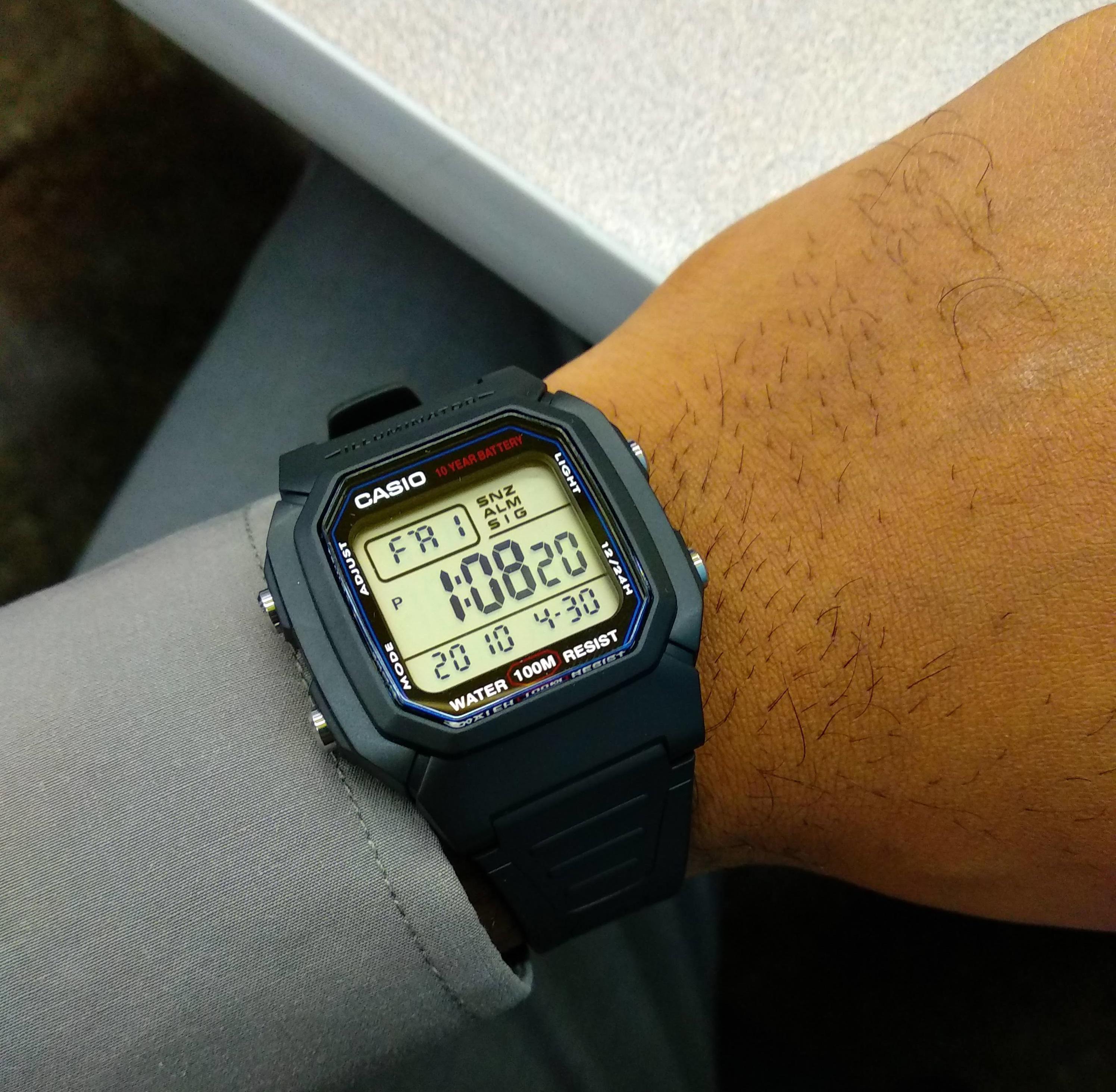 [Casio] W800H1AV Classic Sport Watch G Shock mini? r/Watches