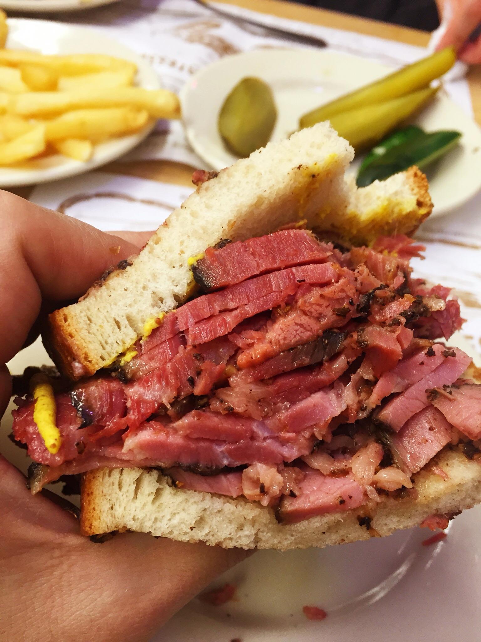 [i ate] pastrami sandwich r/food