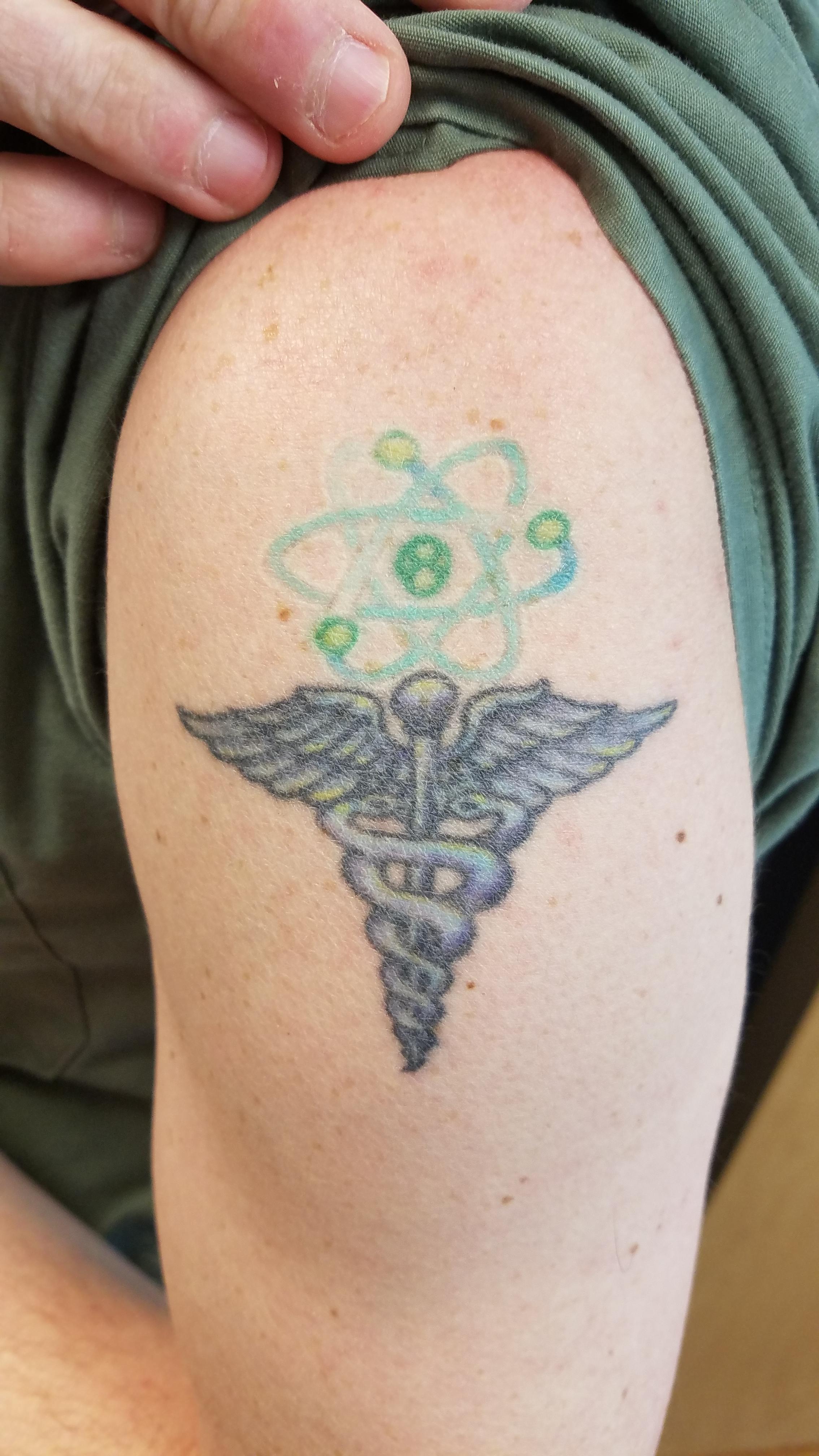 We're doing tattoos today? r/Radiology