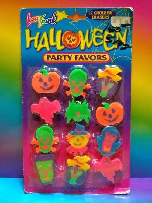 Halloween erasers we’re the best. nostalgia