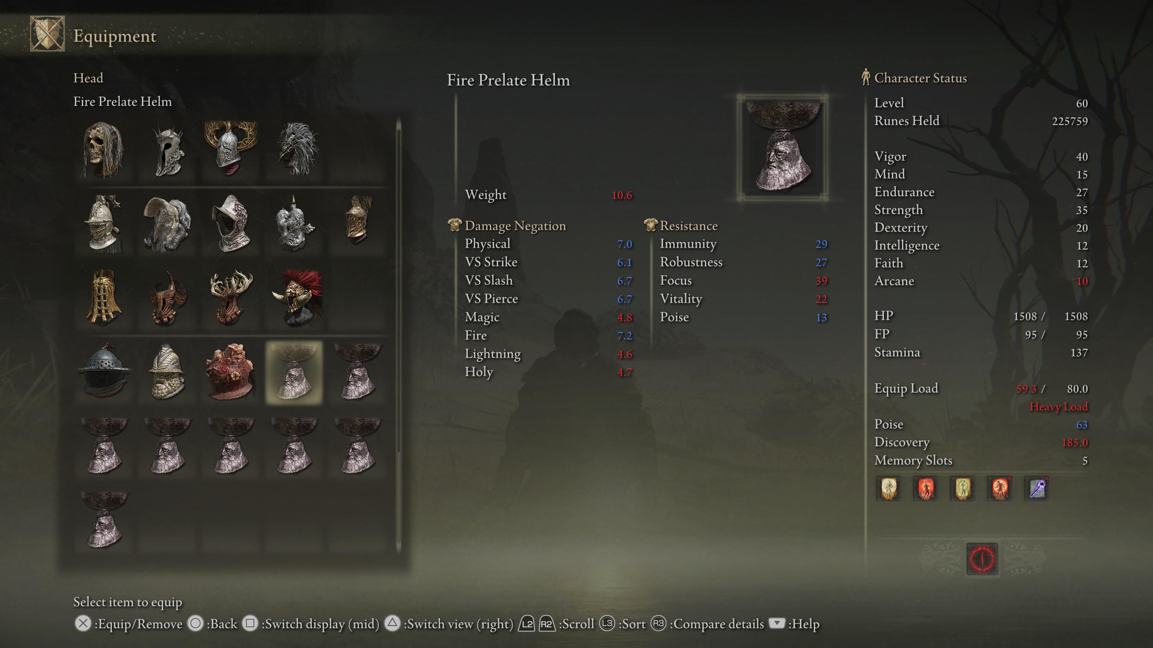 Who Needs a Thorned Whip When You Can Have 8 Fire Prelate Helms? r