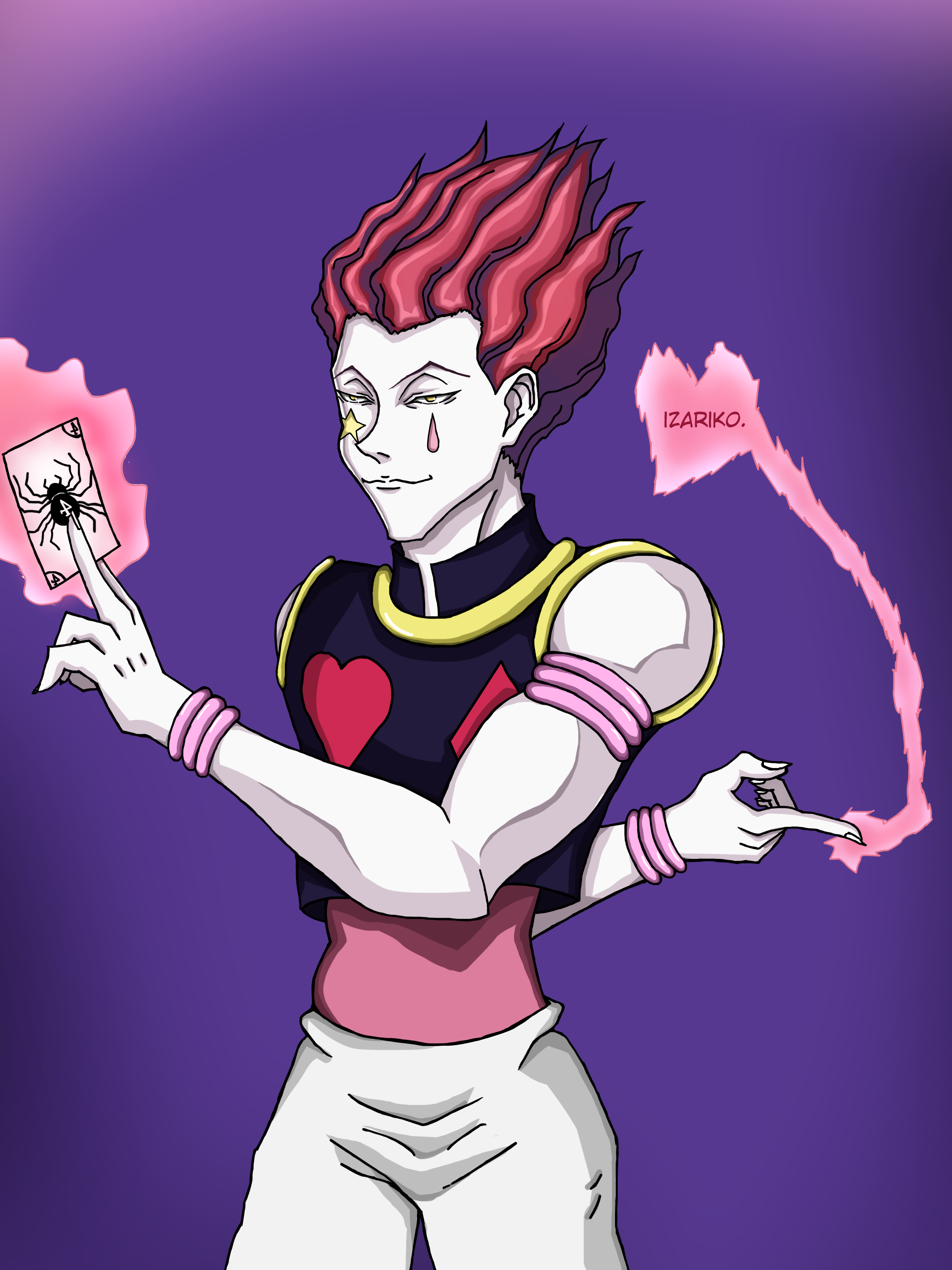 Hisoka Fanart Insta izariko_art HunterXHunter