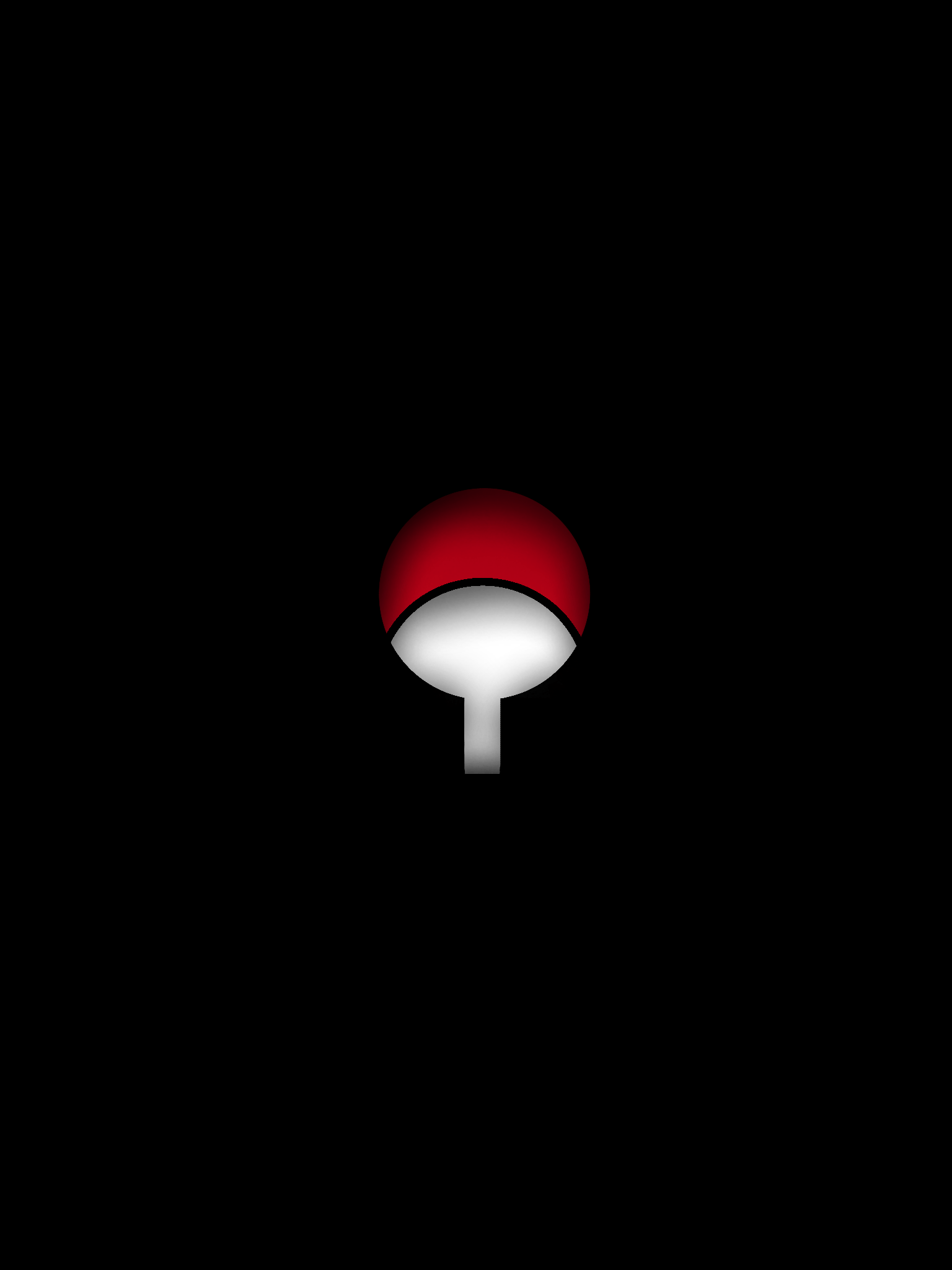 I made an Amoled wallpaper of the uchiha crest r/Naruto