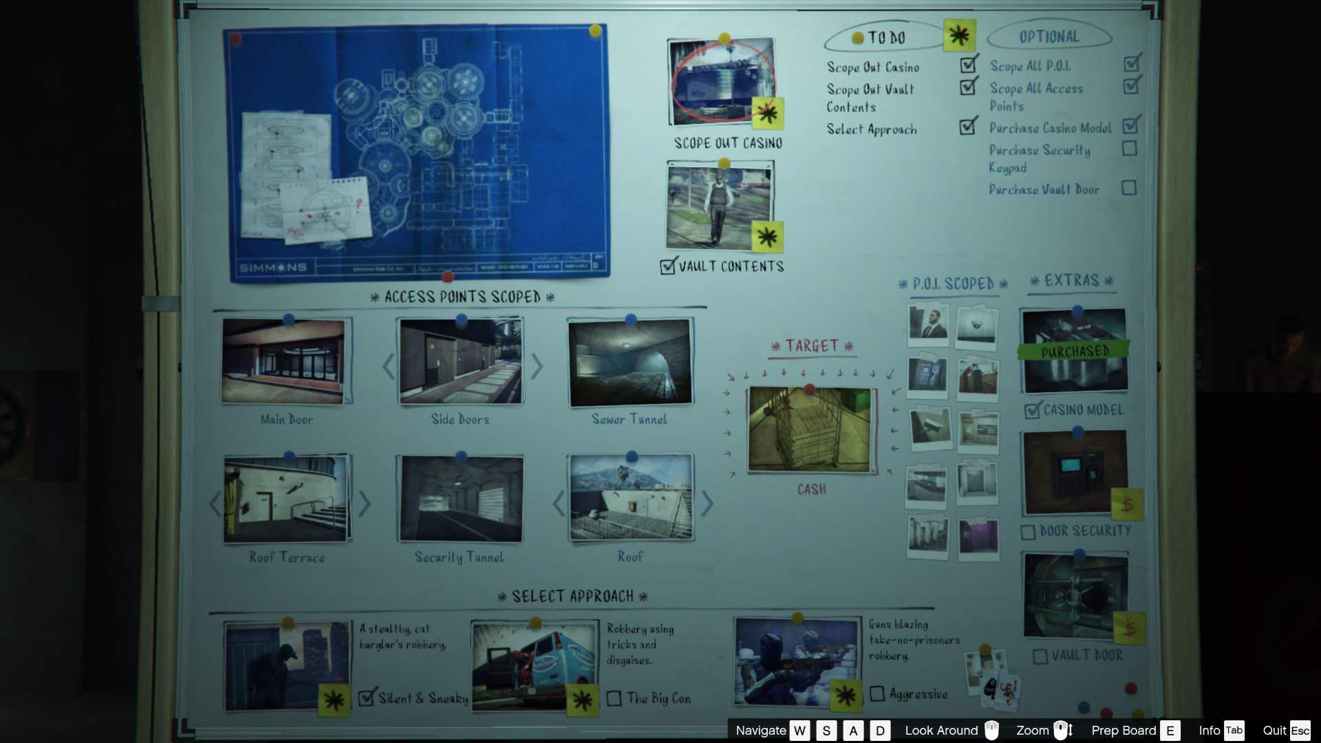Best approach for diamond casino? This is my first time setting
