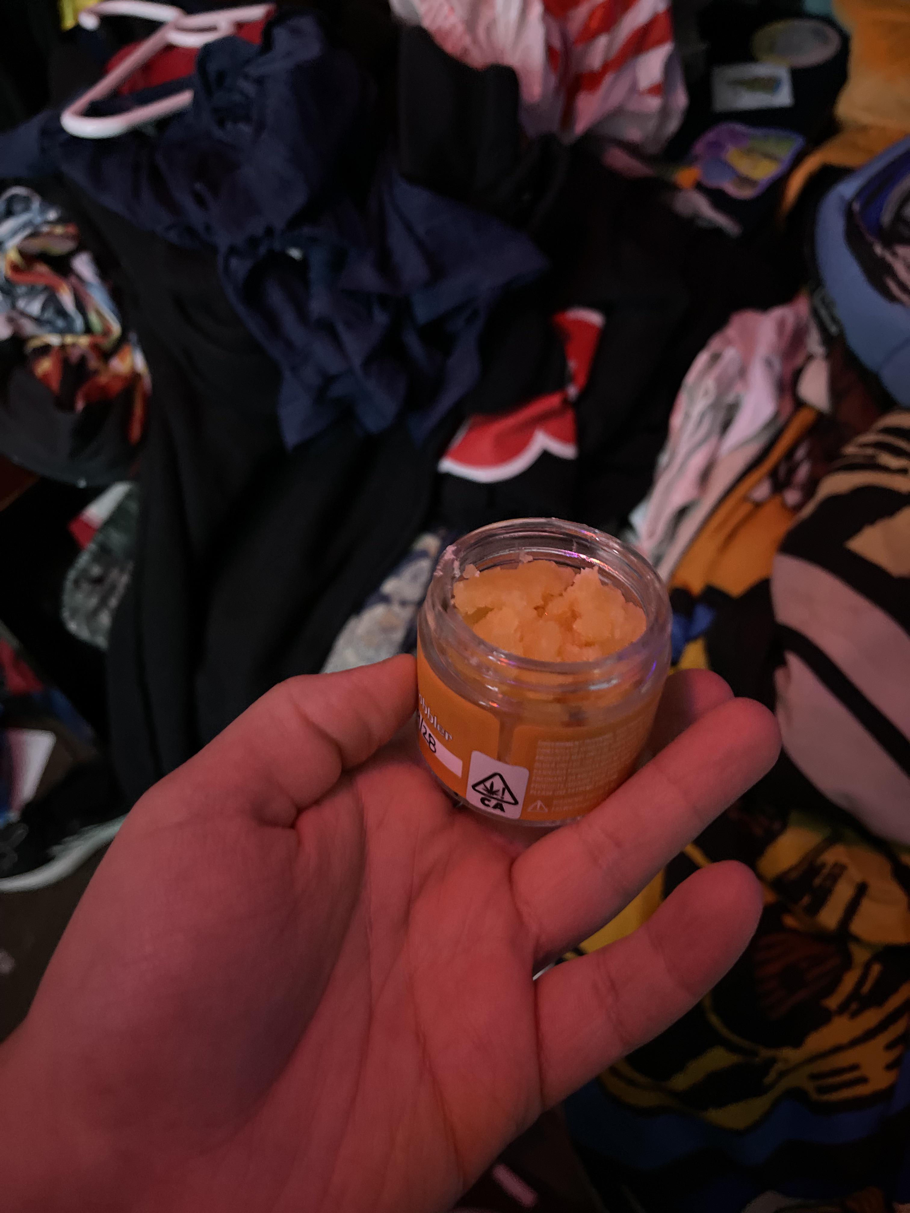 28 grams of wax it’s gonna be a good week and taste great on my peak