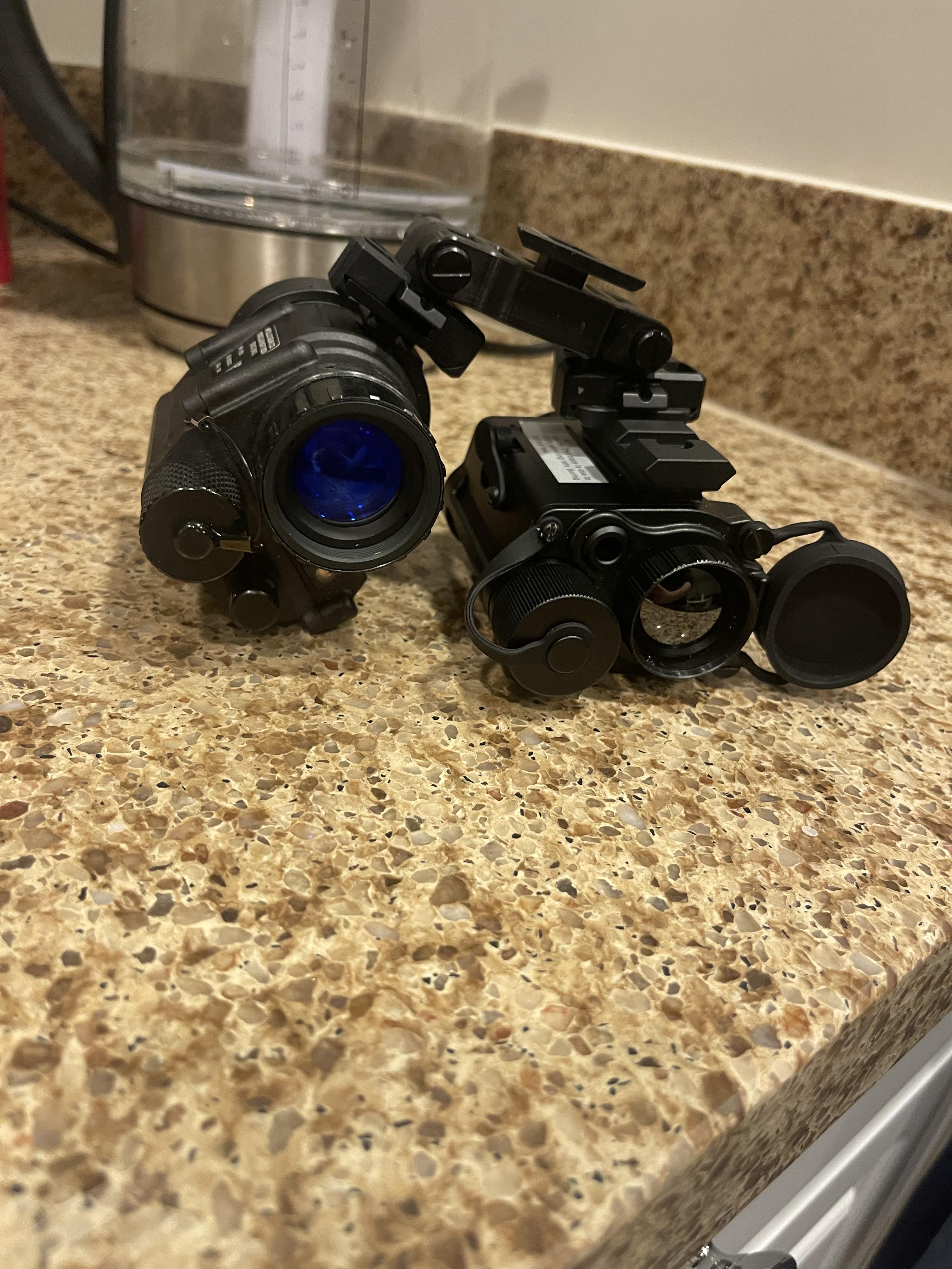 Finished setup, PVS 14 + RH25 r/NightVision