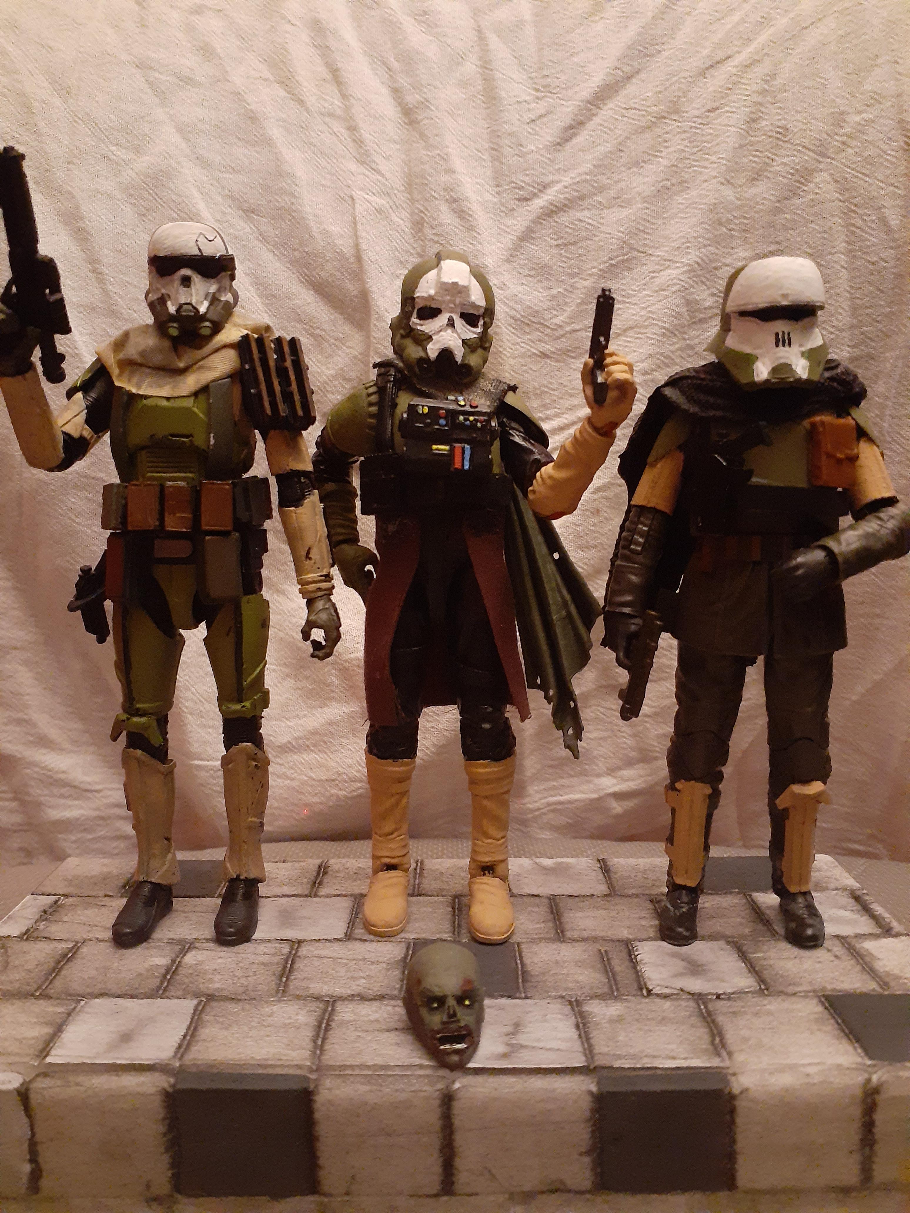 A couple of days ago, I customized a death trooper, I now introduce