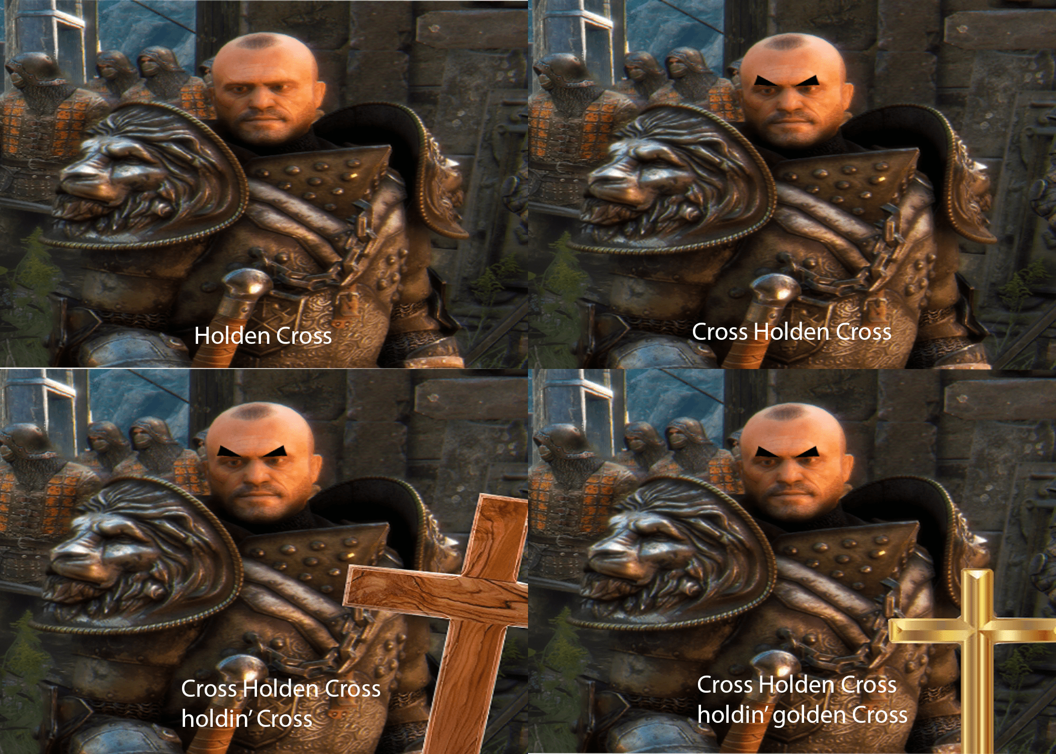 The day I met the blackstone Legion... and Holden Cross. r/forhonor