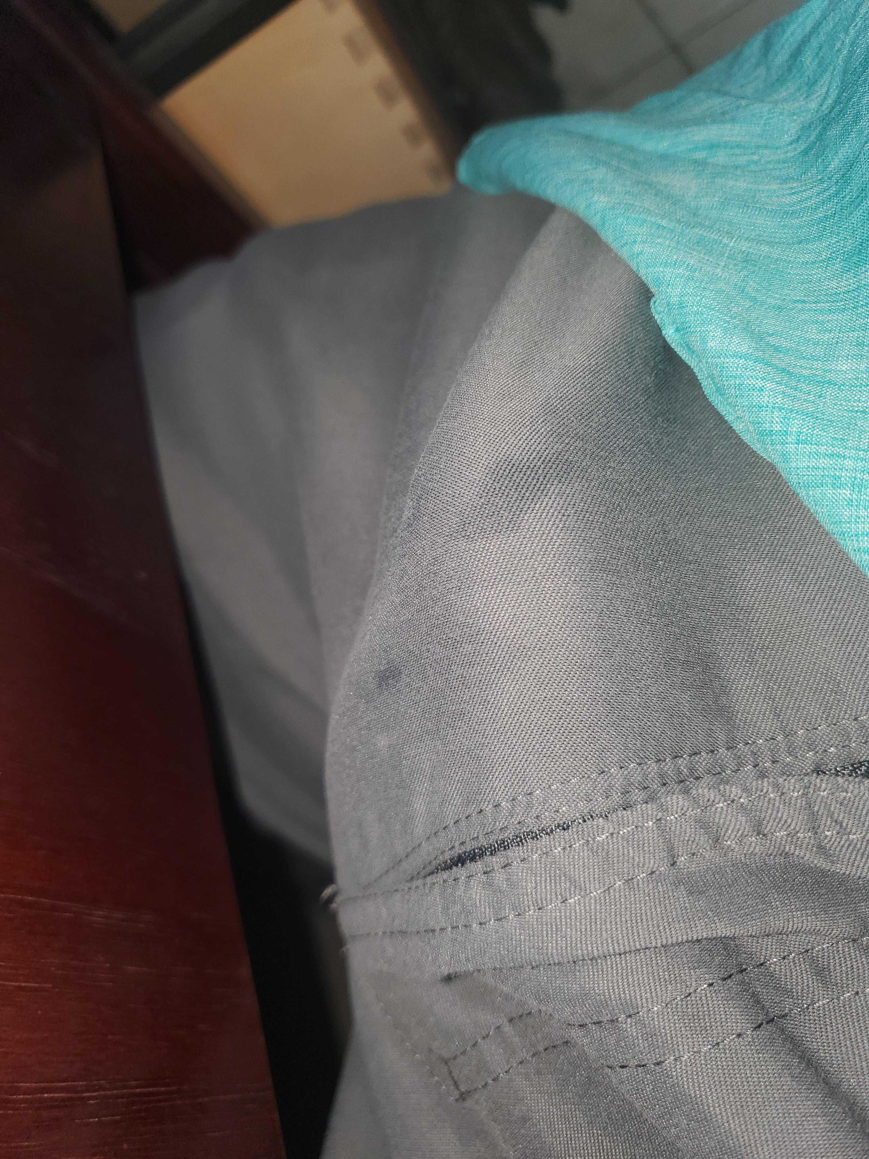 Starting to leak through my pants r/Precum