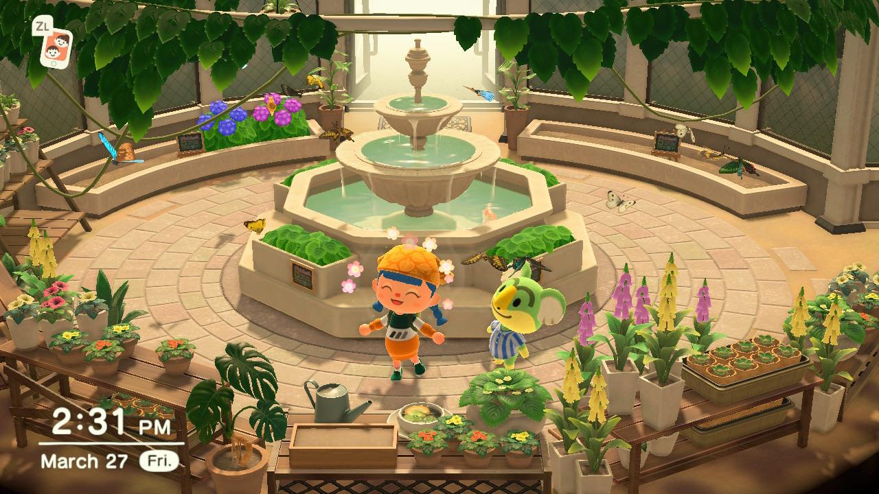Just found out that your villagers can go in the museum!! r/ac