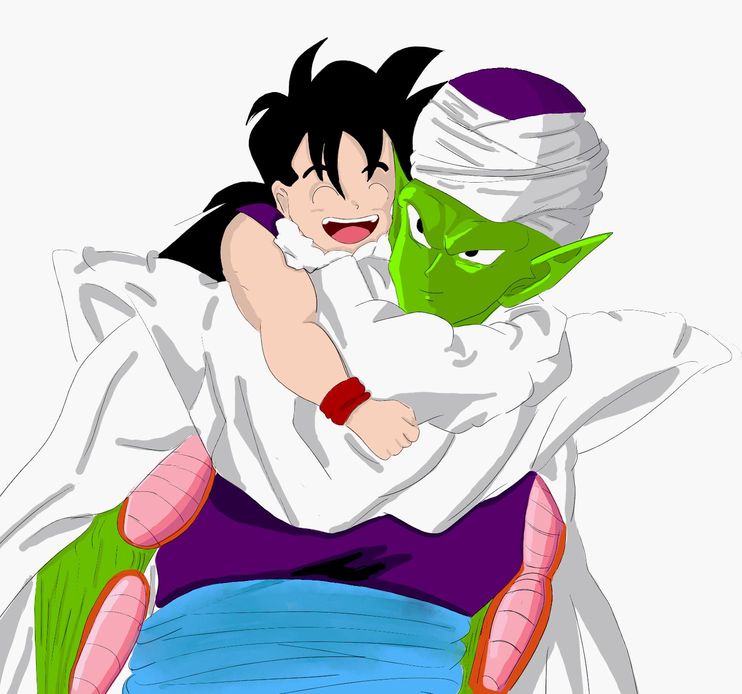 My Fanart of Piccolo and Gohan r/dbz