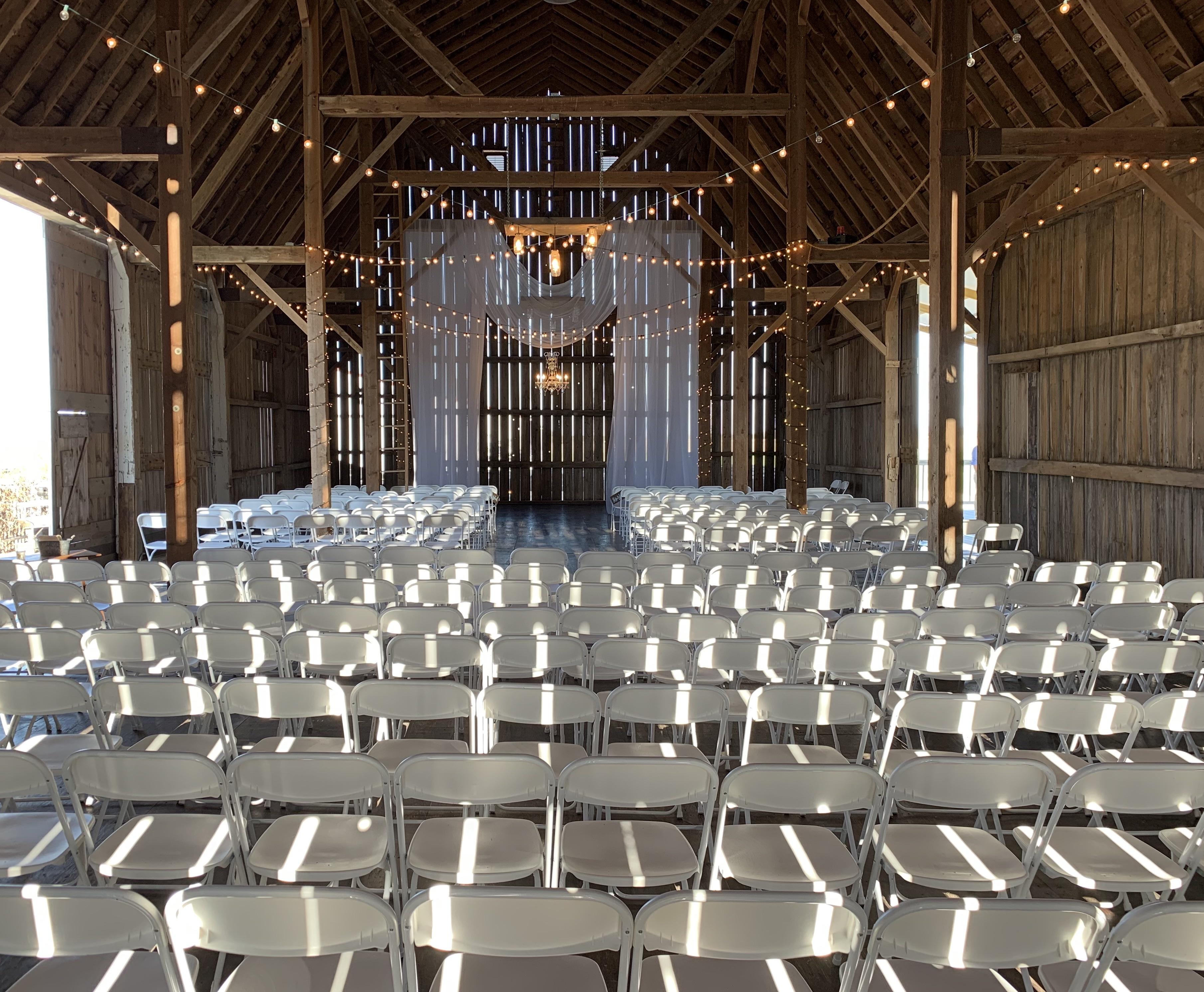 104 year old barn in Wisconsin converted to wedding venue. r/pics