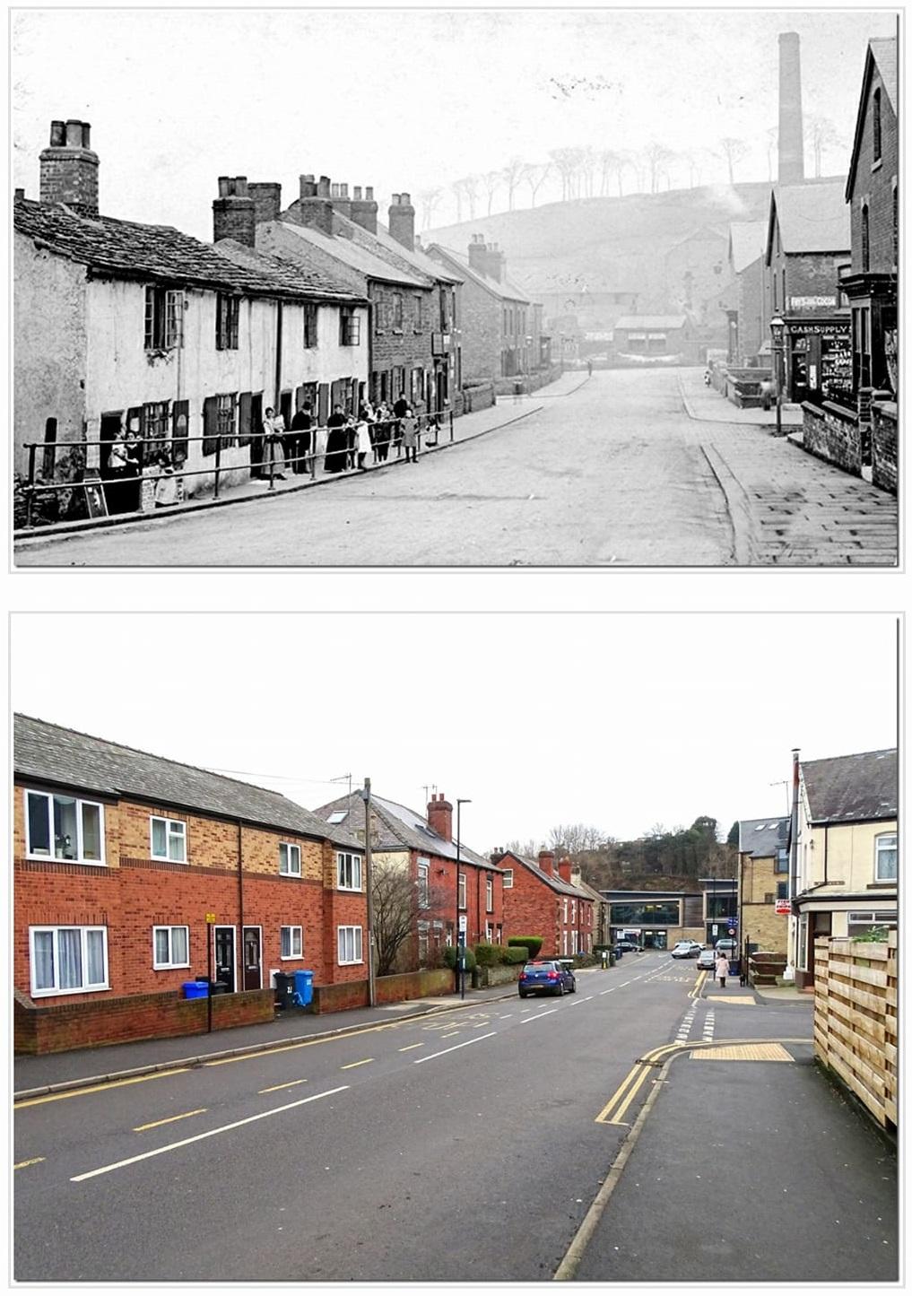Greystones Road, Sheffield late 1890s to today r/OldPhotosInRealLife