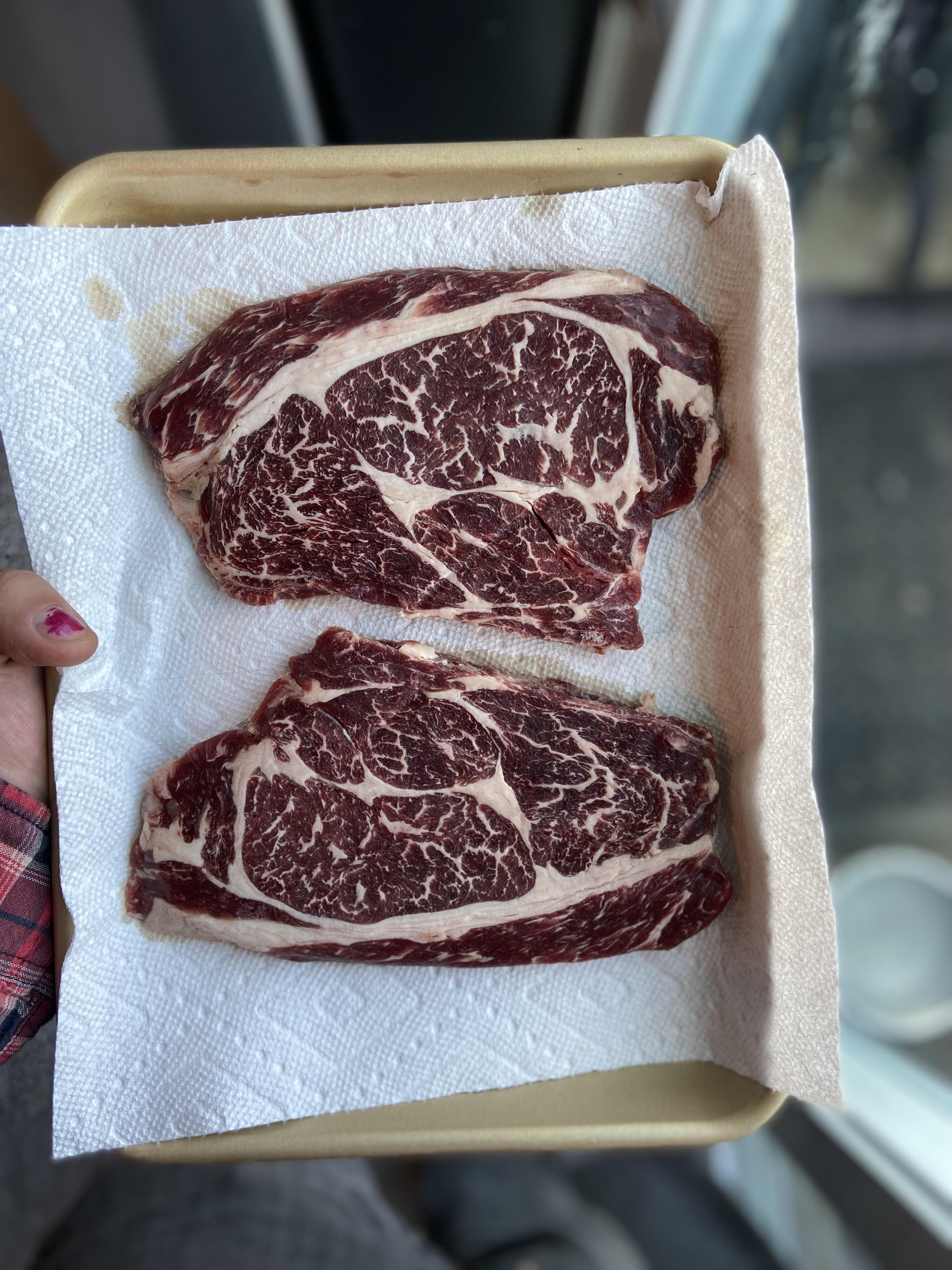 Chuck eye steaks r/steak